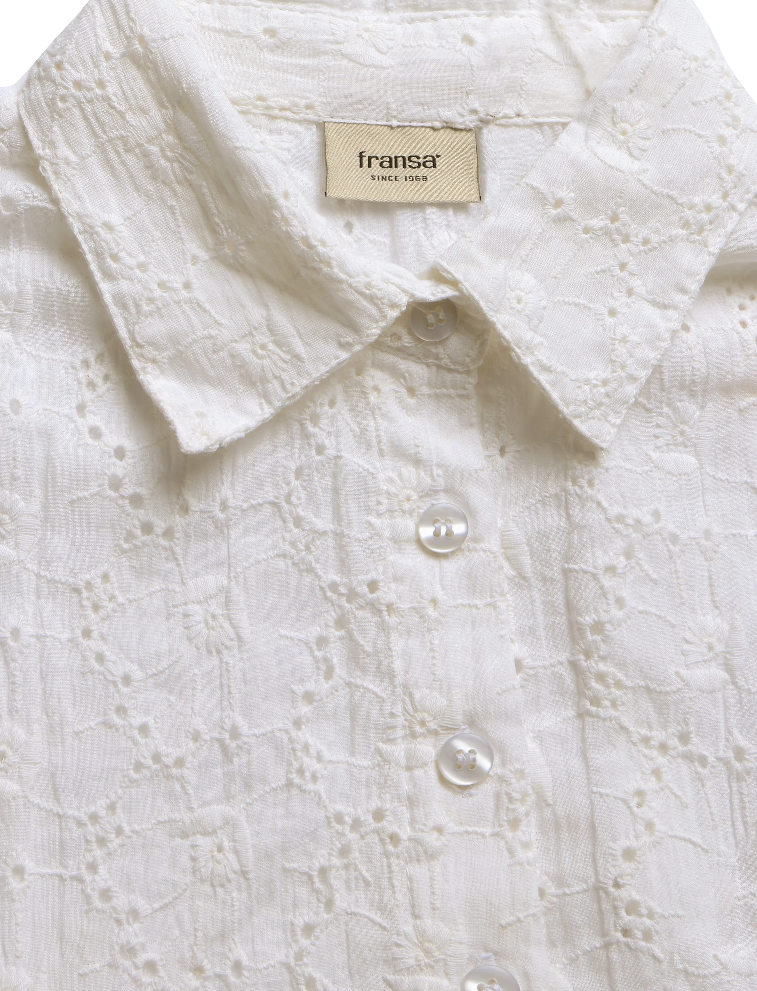 Fransa - FRMARIANA COLLAR 1 - blanc de blanc - 2