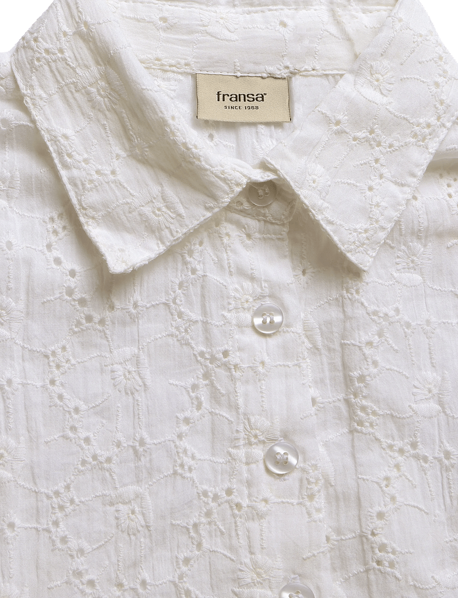 Fransa - FRMARIANA COLLAR 1 - blanc de blanc - 2