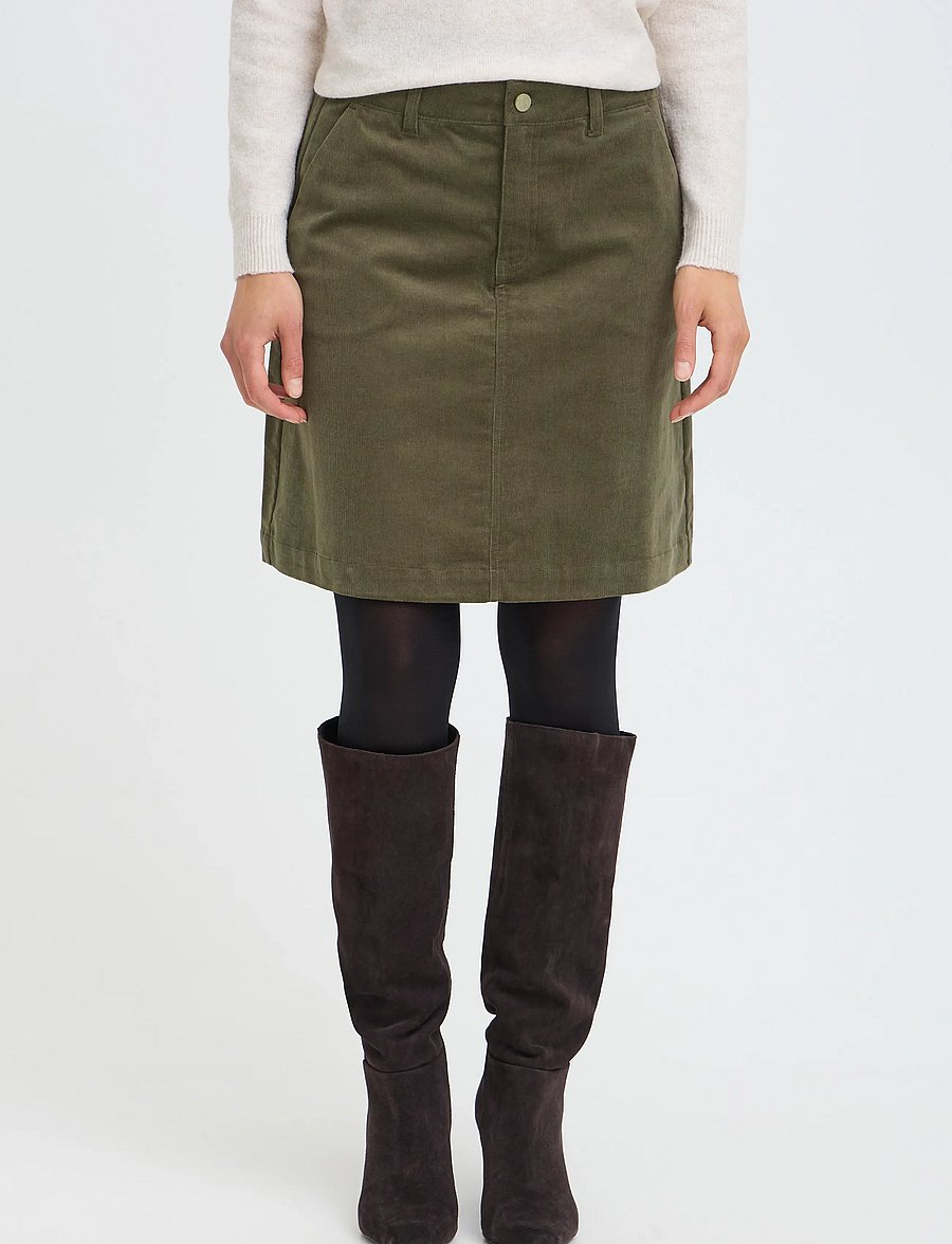 Fransa - FRTEAN SK 5 - short skirts - grape leaf - 3