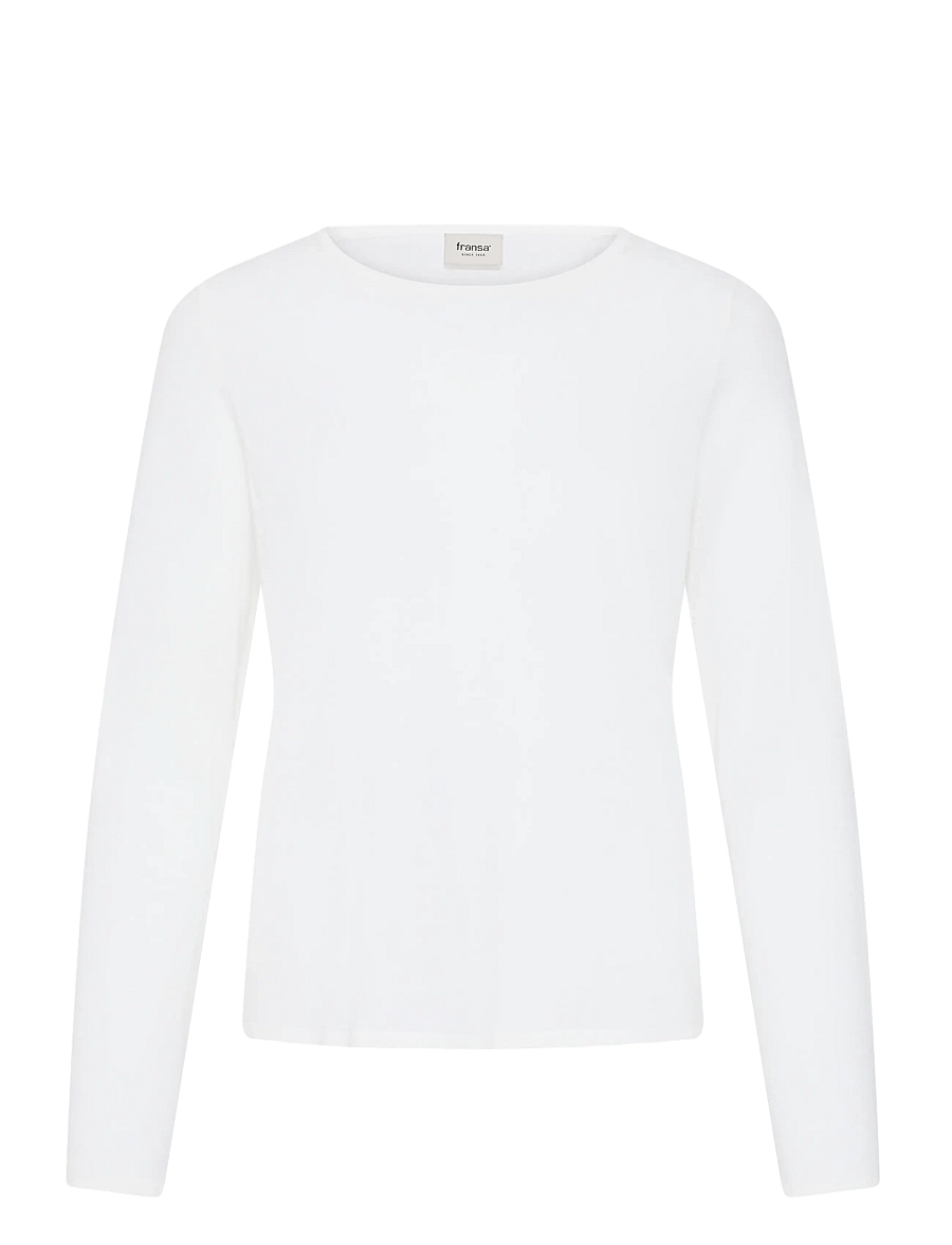 Fransa - FRWOOLINA PU 3 - pullover - whisper white melange - 1