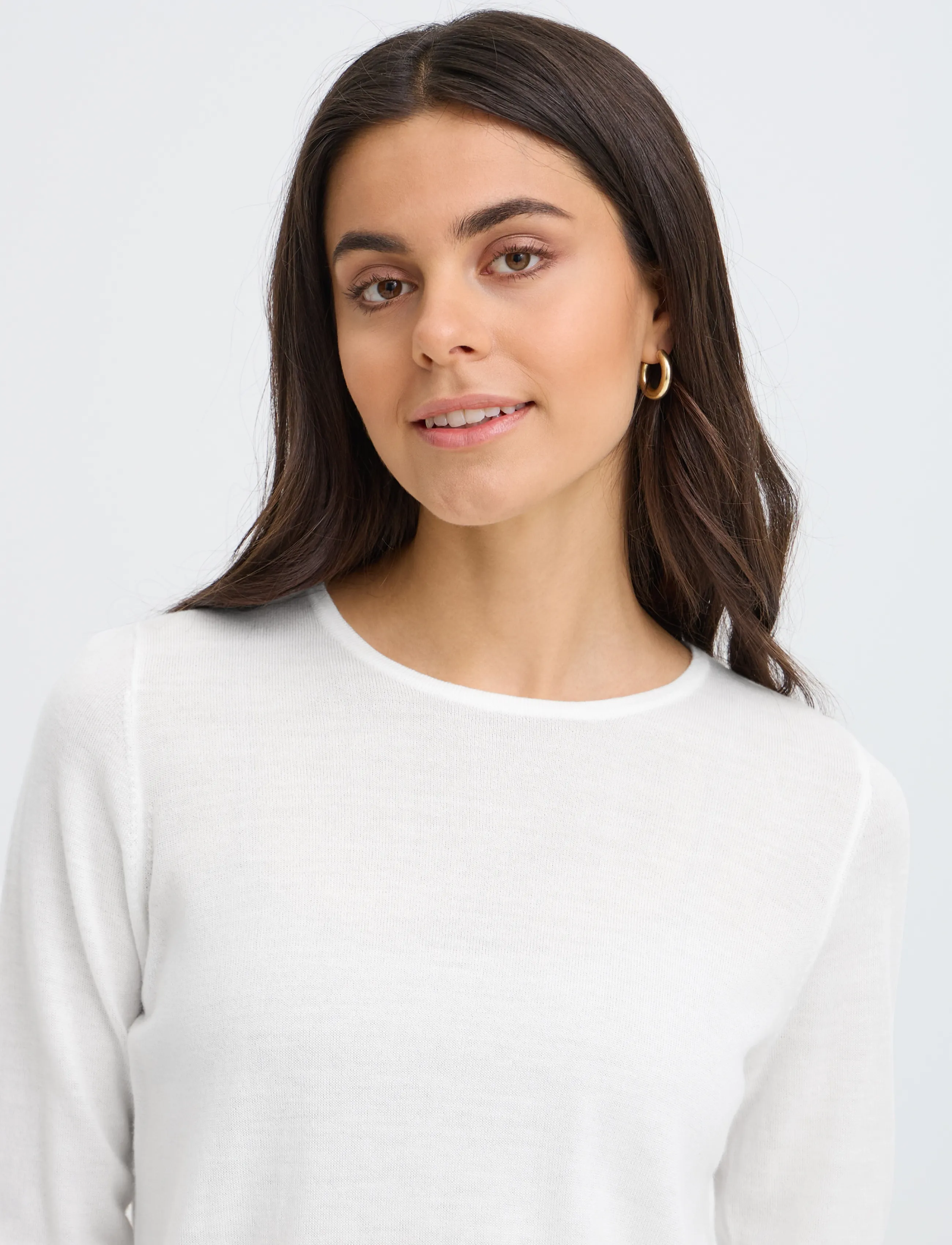 Fransa - FRWOOLINA PU 3 - pullover - whisper white melange - 5