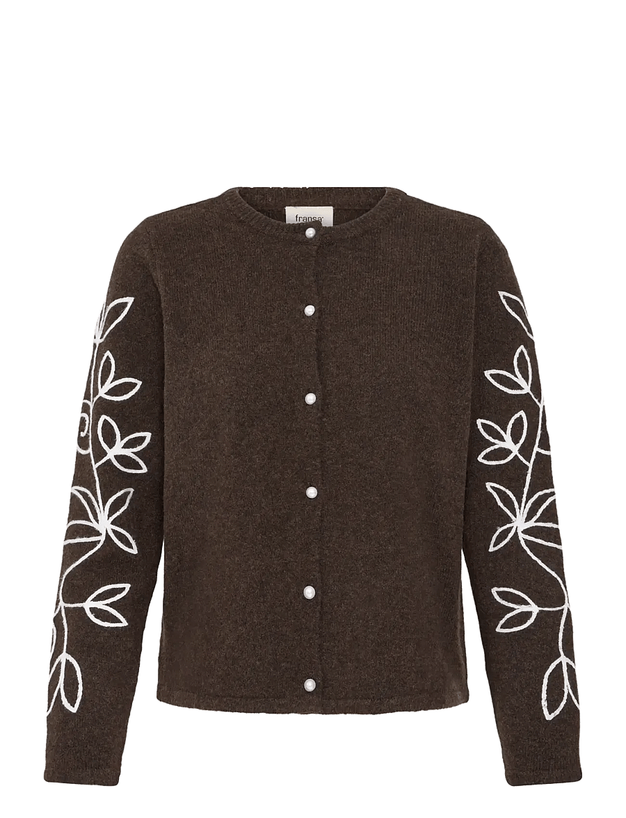 Fransa - FRELLEN CAR 2 - koftor - hot fudge embroidery - 1