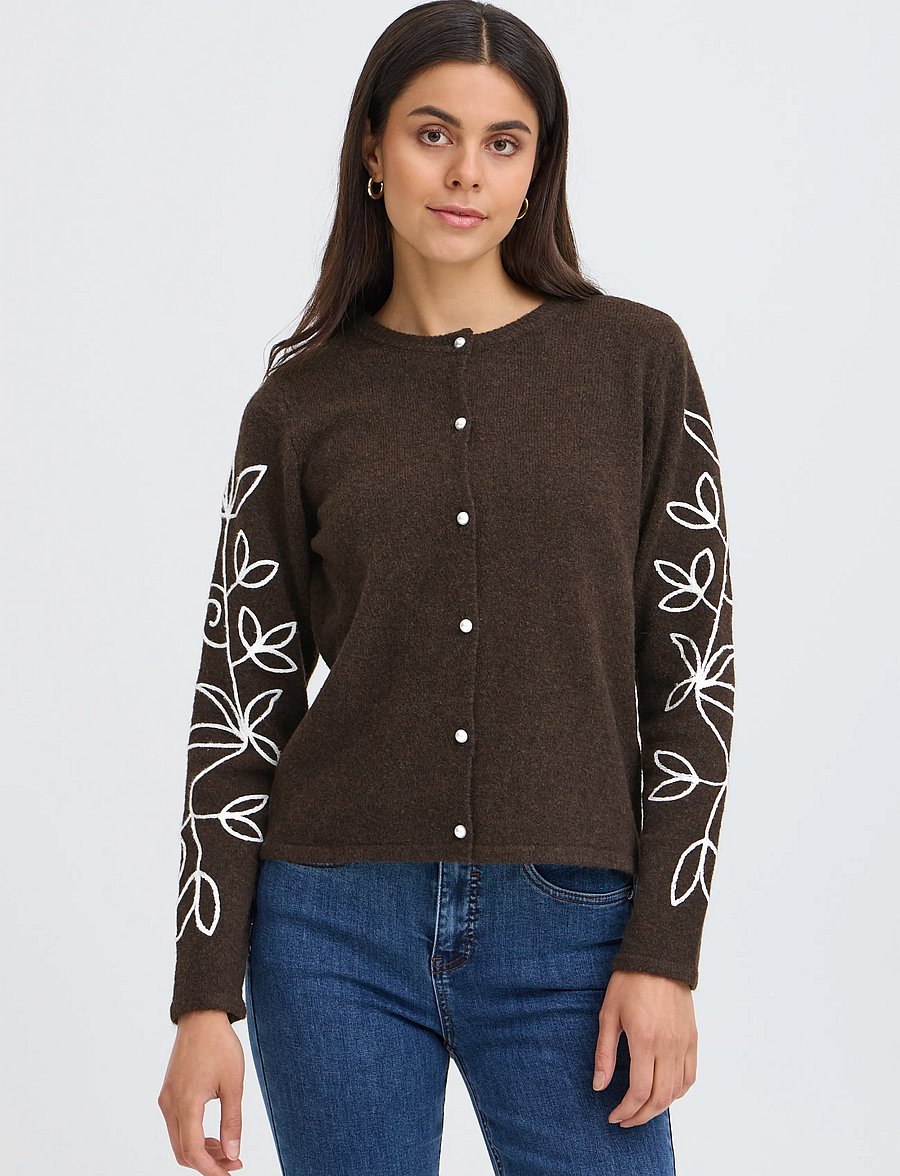 Fransa - FRELLEN CAR 2 - koftor - hot fudge embroidery - 3