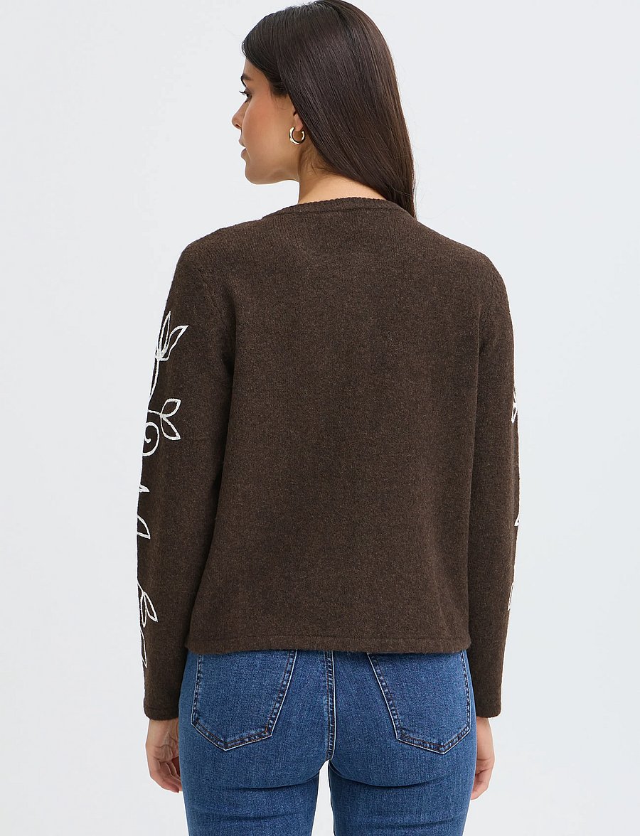 Fransa - FRELLEN CAR 2 - koftor - hot fudge embroidery - 4