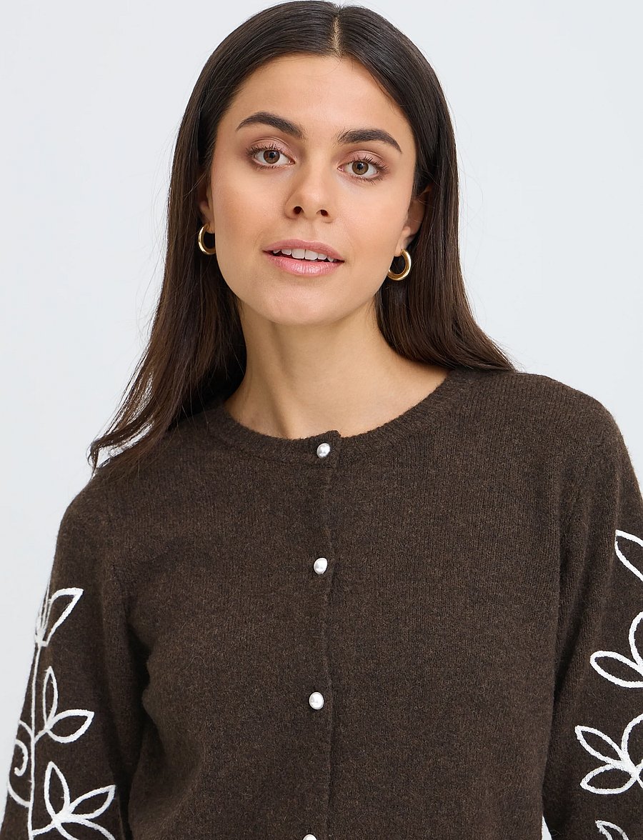 Fransa - FRELLEN CAR 2 - koftor - hot fudge embroidery - 5