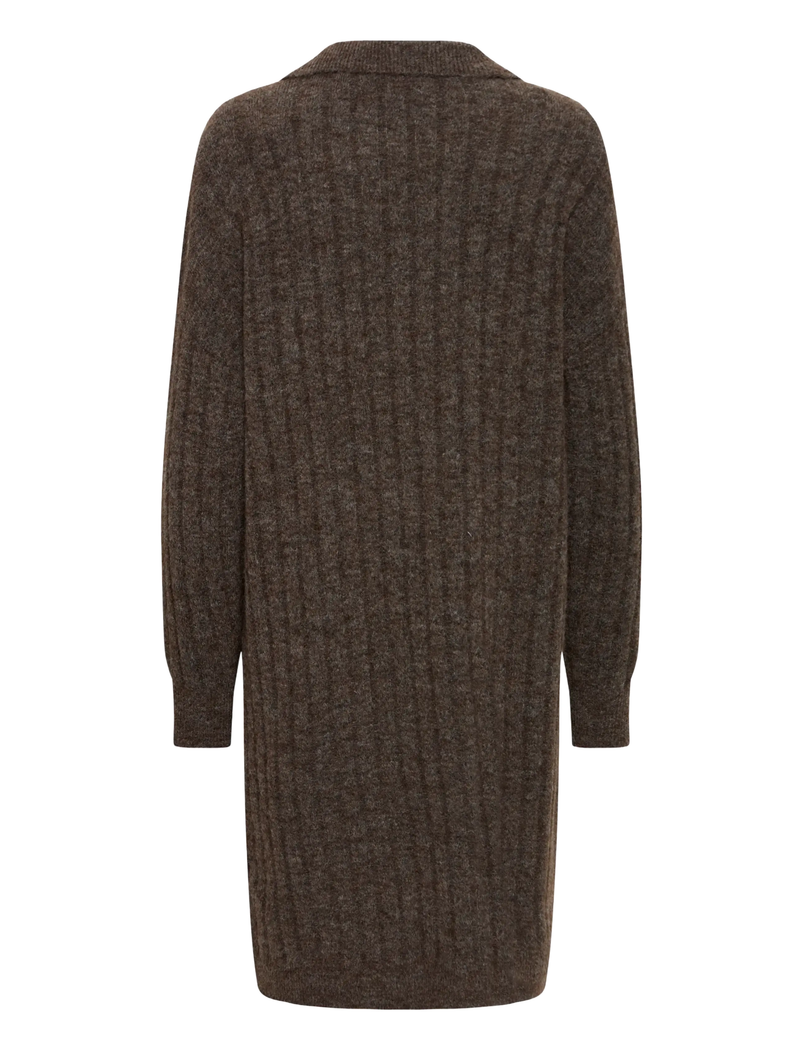 Fransa - FRSANNY DR 7 - strickkleider - hot fudge melange - 2