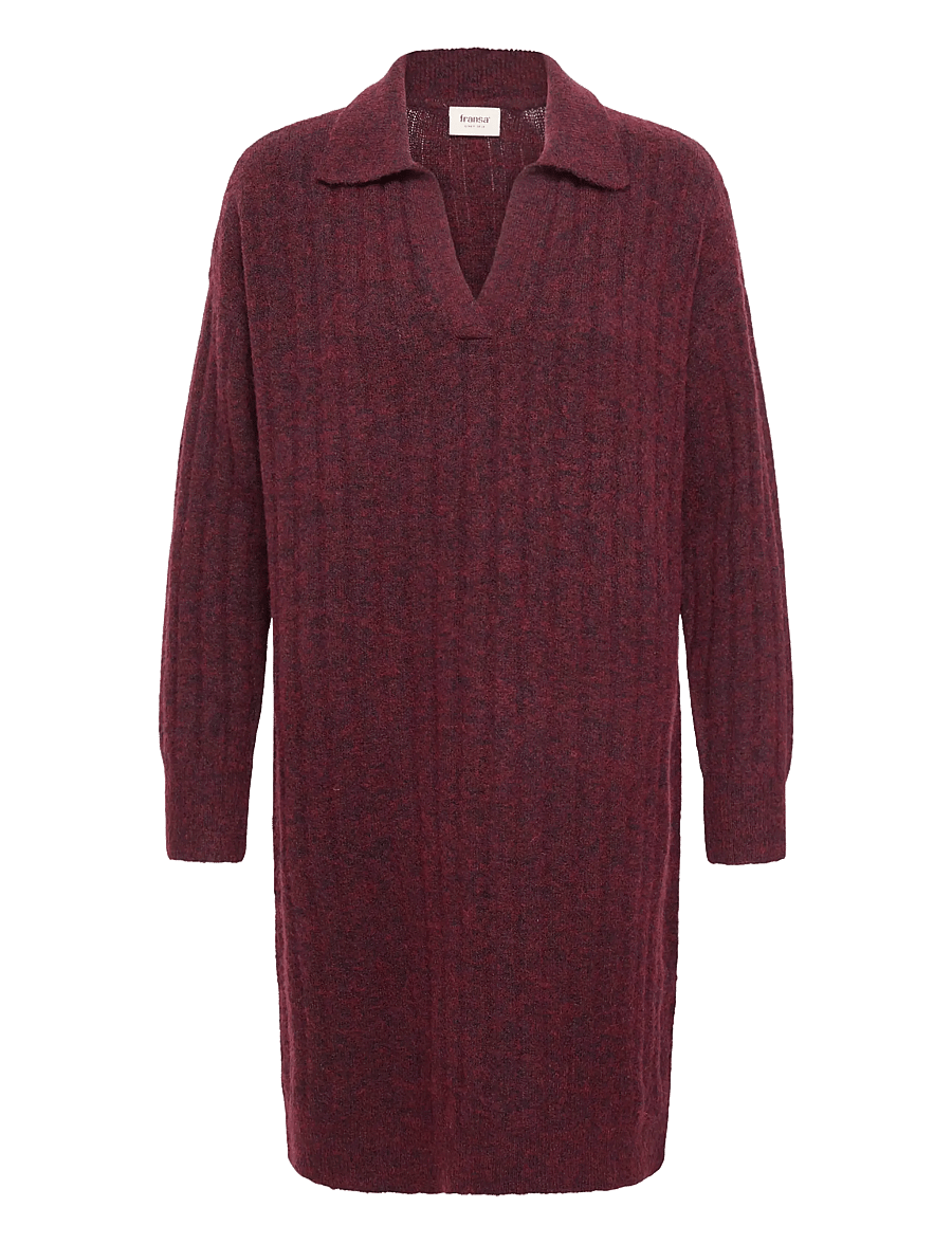 Fransa - FRSANNY DR 7 - strickkleider - port royale melange - 1