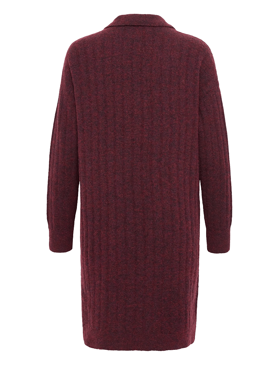 Fransa - FRSANNY DR 7 - strickkleider - port royale melange - 2
