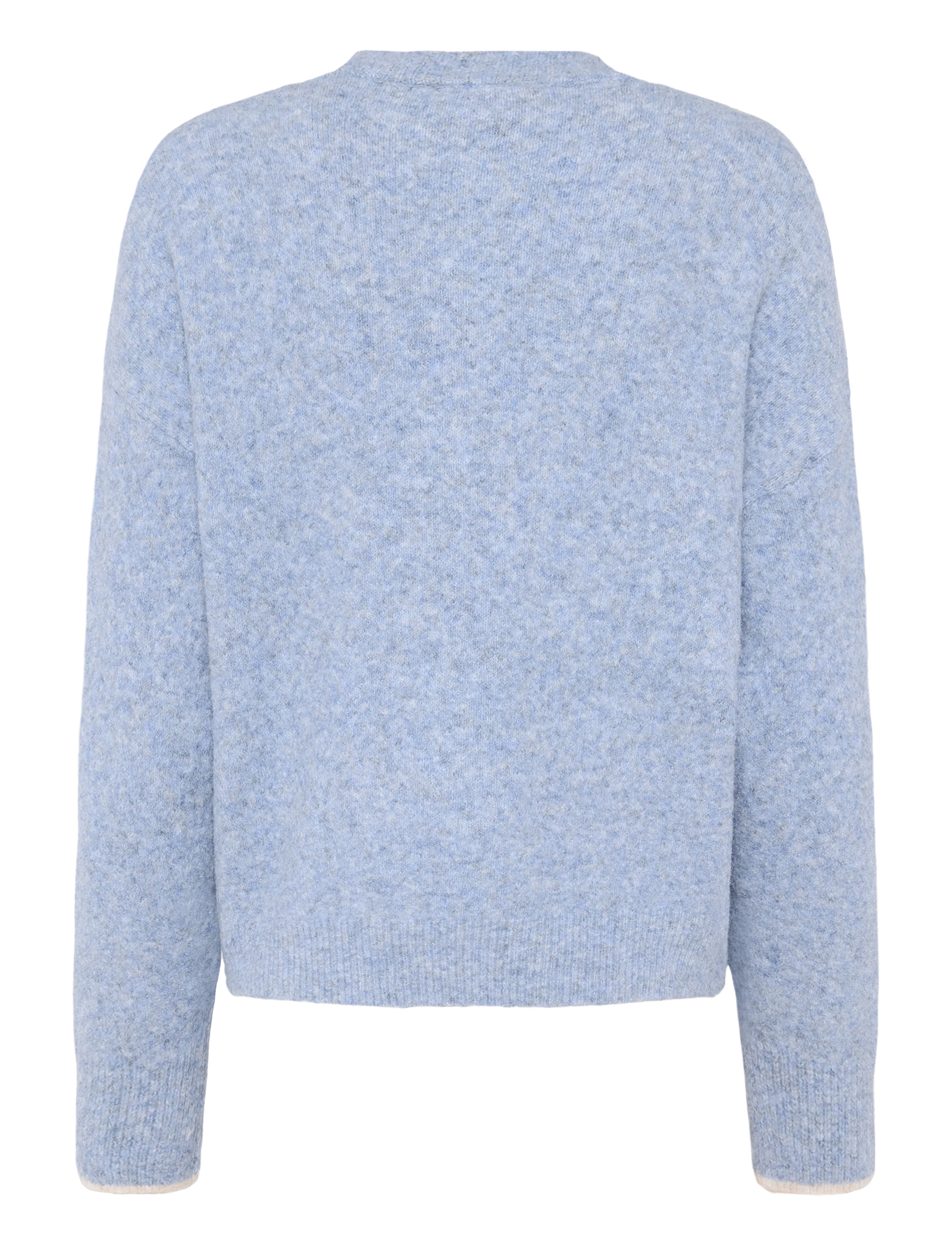 Fransa - FRFLORENCE PU 2 - stickade tröjor - blue blizzard text - 2
