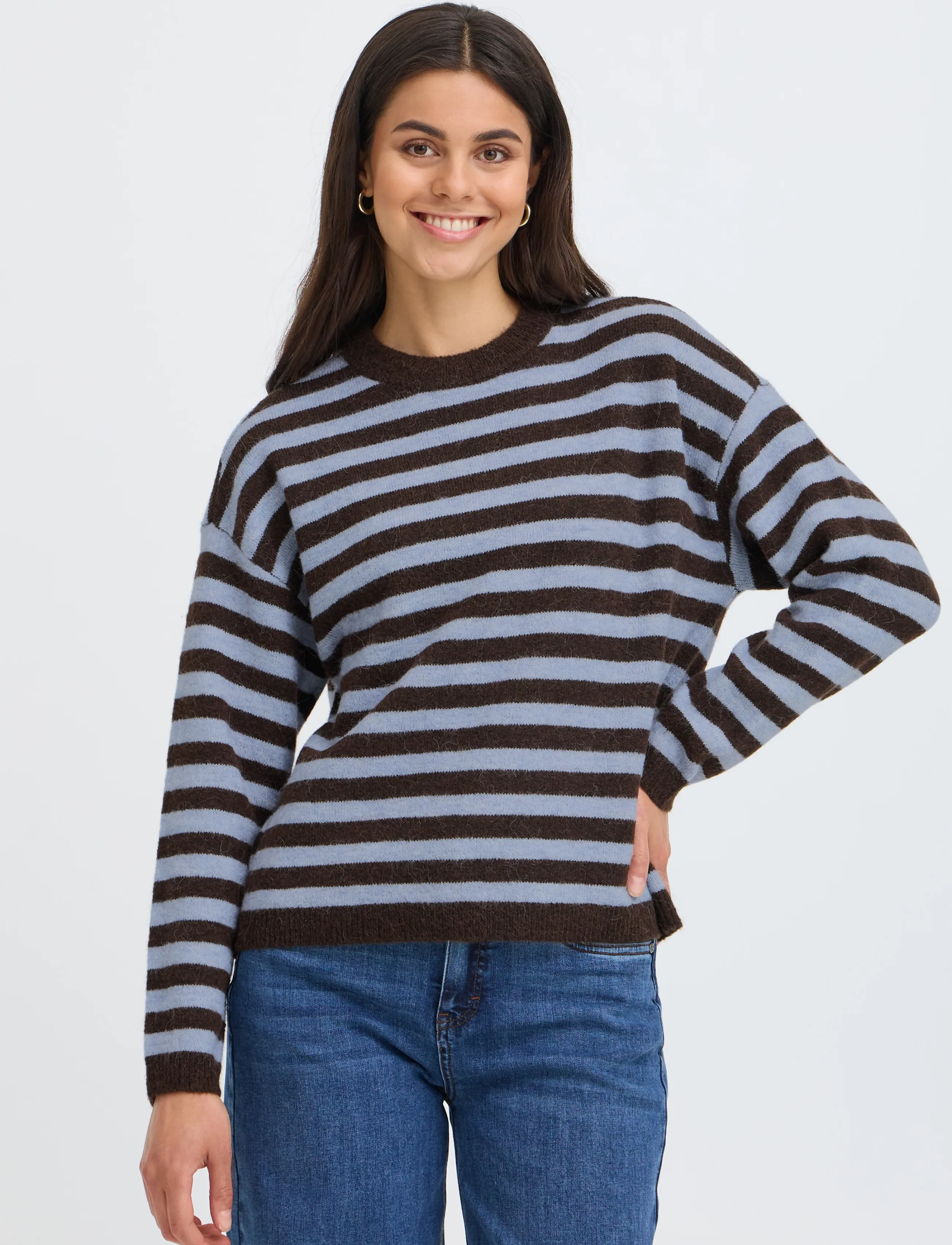 Fransa - FRIDAA PU 1 - hot fudge stripe - 3