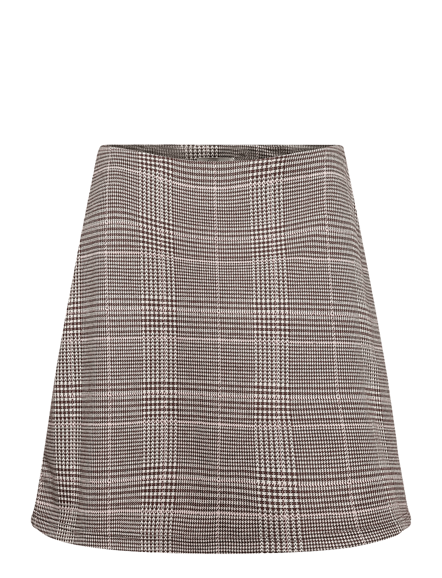 Fransa - FRBABETT SK 1 - korte nederdele - hot fudge w. pink check - 1
