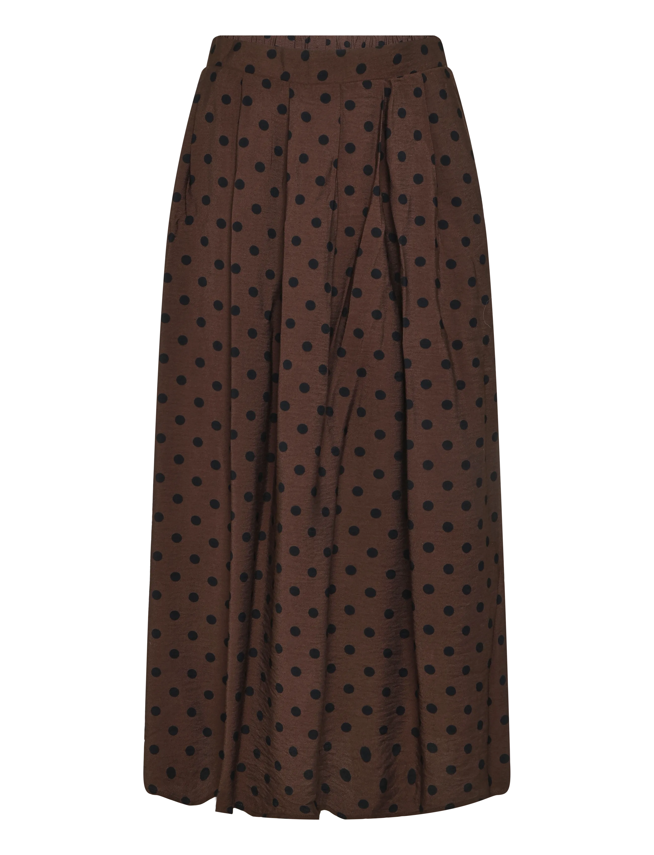Fransa FRADARA SK 2 - Röcke - HOT FUDGE DOTTY / brown