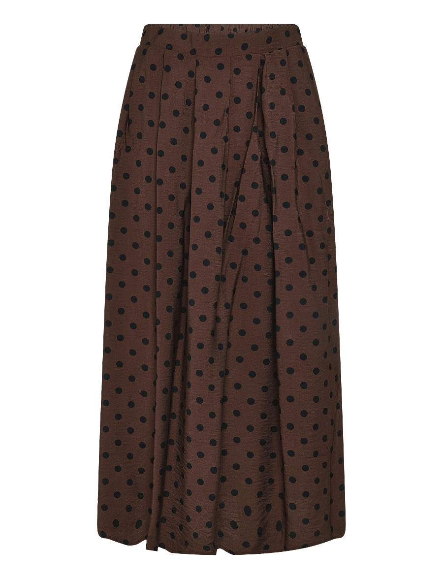 Fransa - FRADARA SK 2 - maxi nederdele - hot fudge dotty - 1