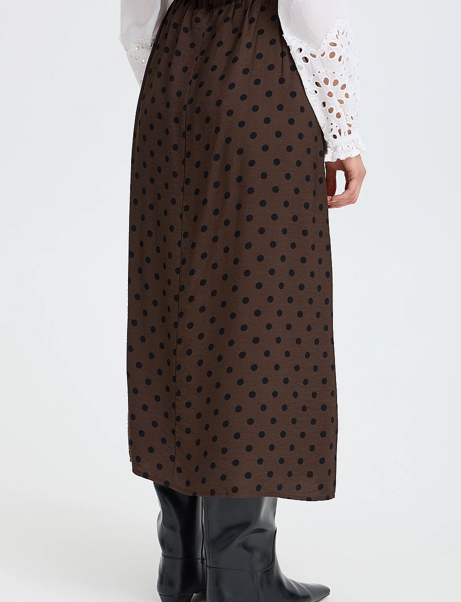 Fransa - FRADARA SK 2 - maxi nederdele - hot fudge dotty - 4