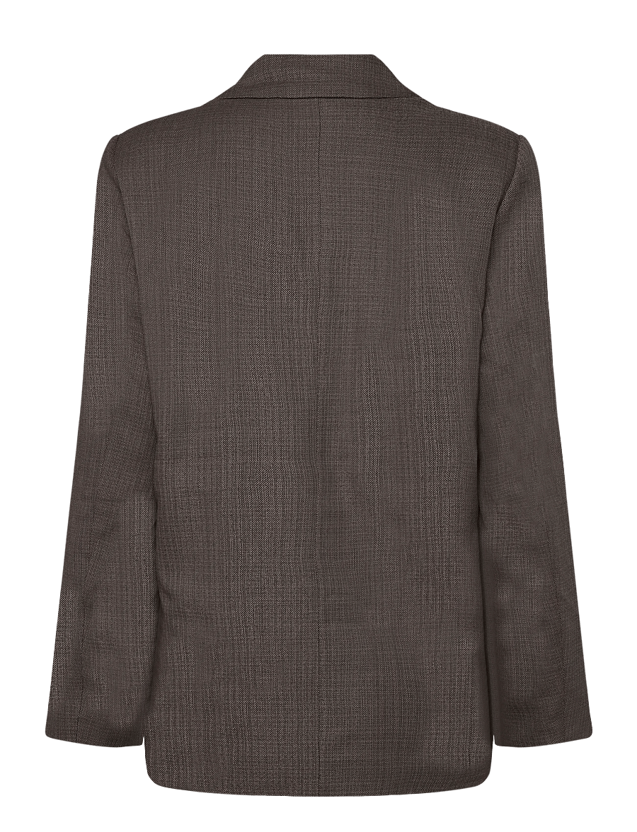 Fransa - FRISOLDES BLA 1 - dobbeltradede blazere - driftwood melange - 2