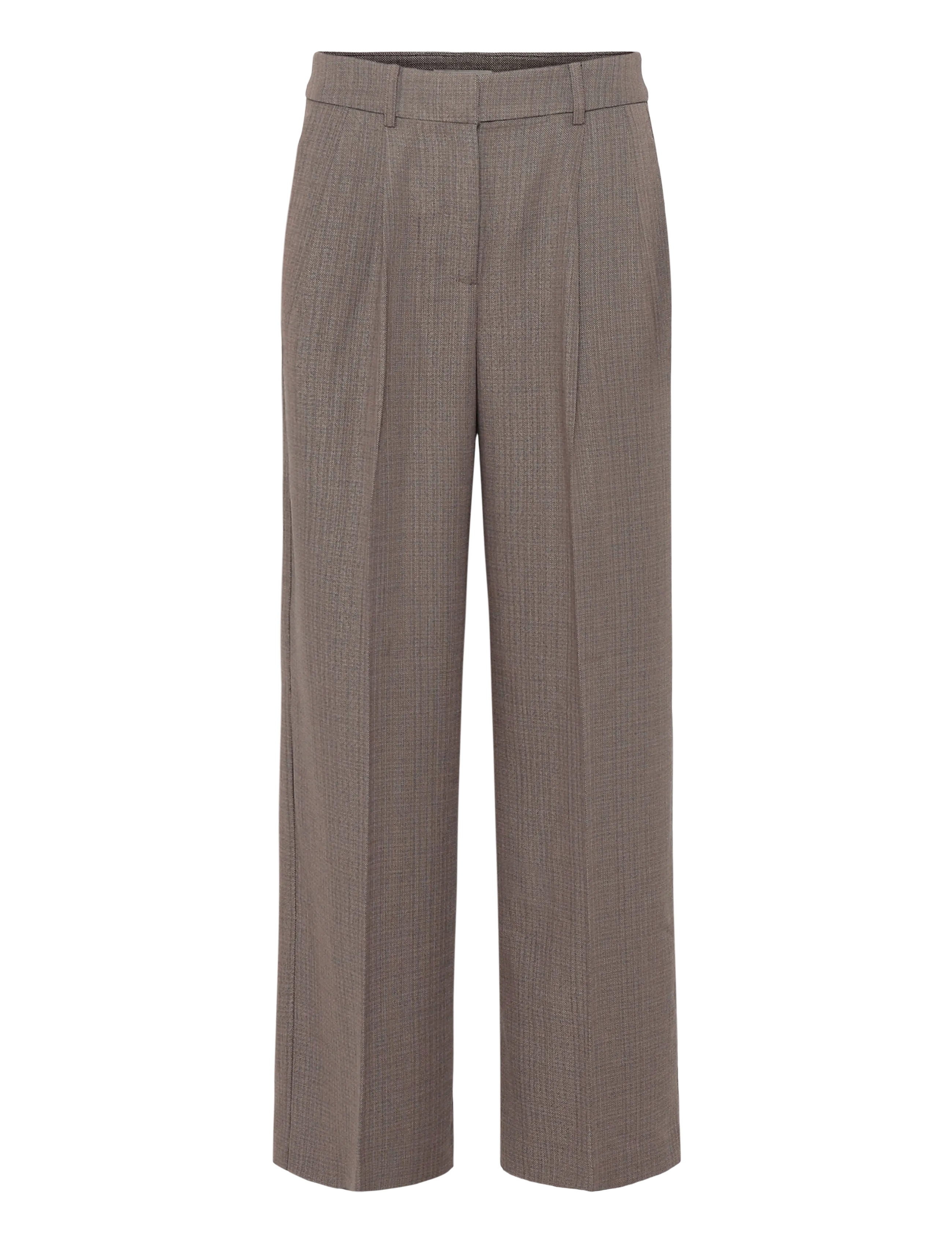 Fransa - FRISOLDES PA 1 - hosen mit weitem bein - driftwood melange - 1