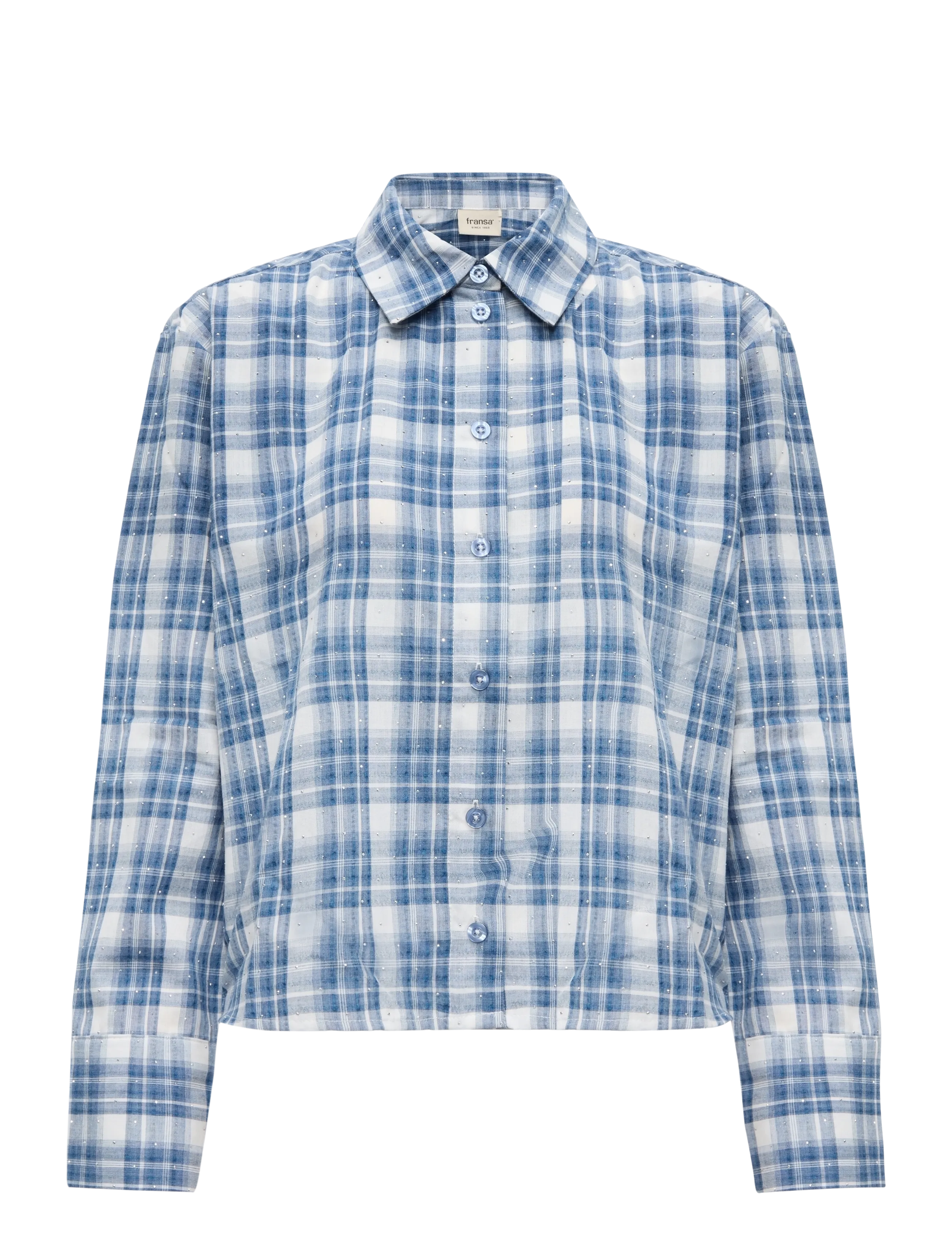 Fransa FRCRINA SH 1 - Fransa - BLUE CHECK / blue