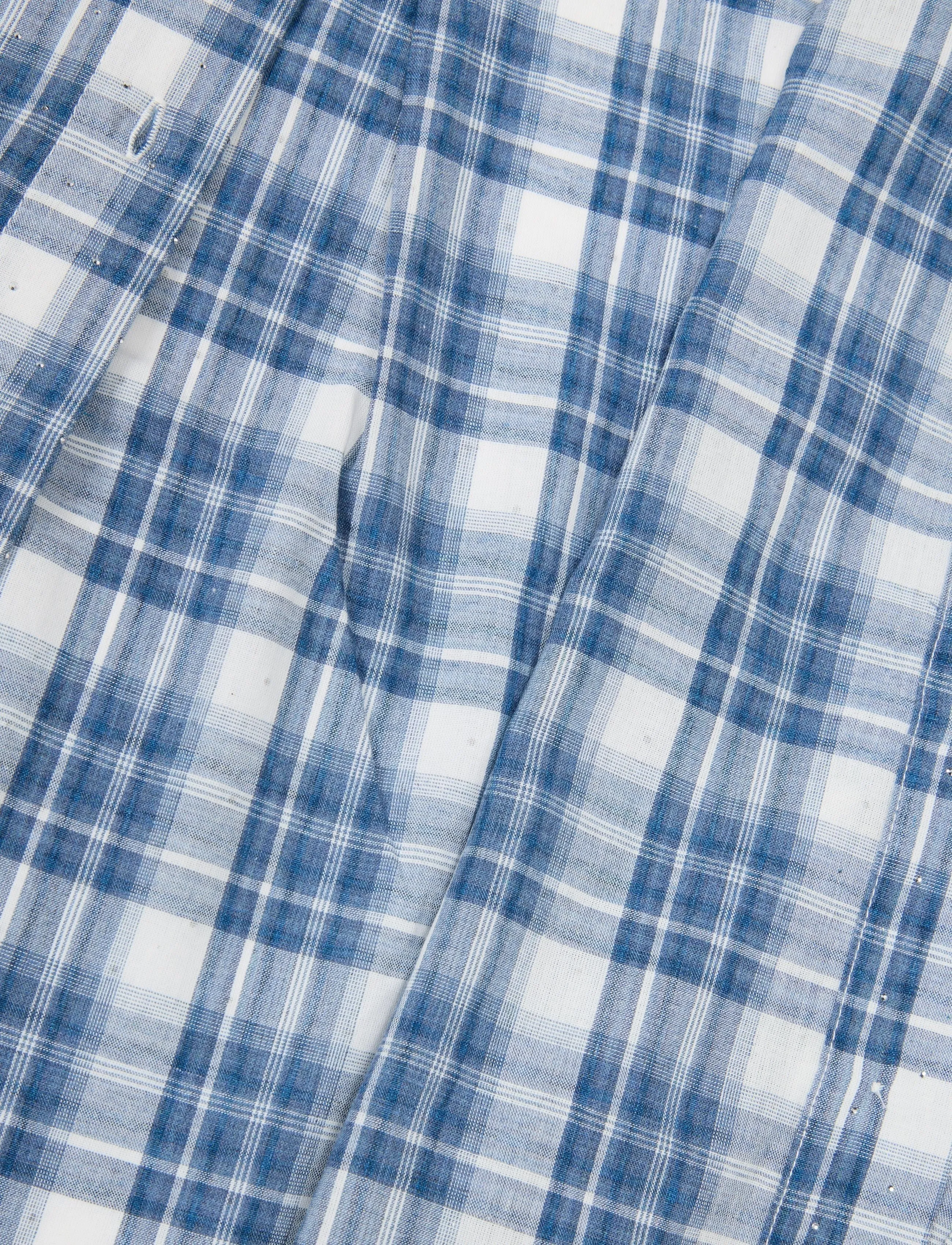 Fransa - FRCRINA SH 1 - långärmade skjortor - blue check - 3