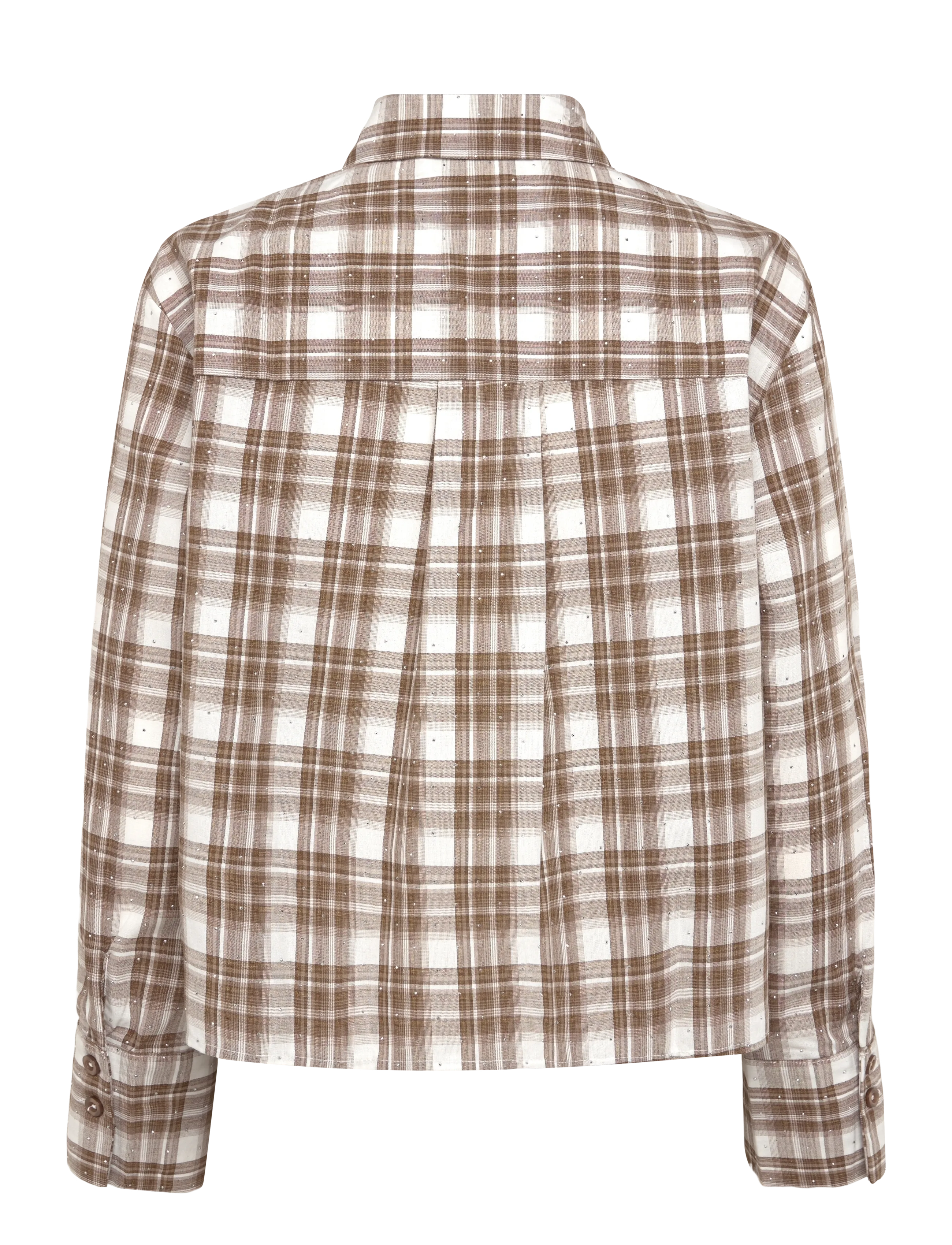 Fransa - FRCRINA SH 1 - långärmade skjortor - oxford-tan check - 1