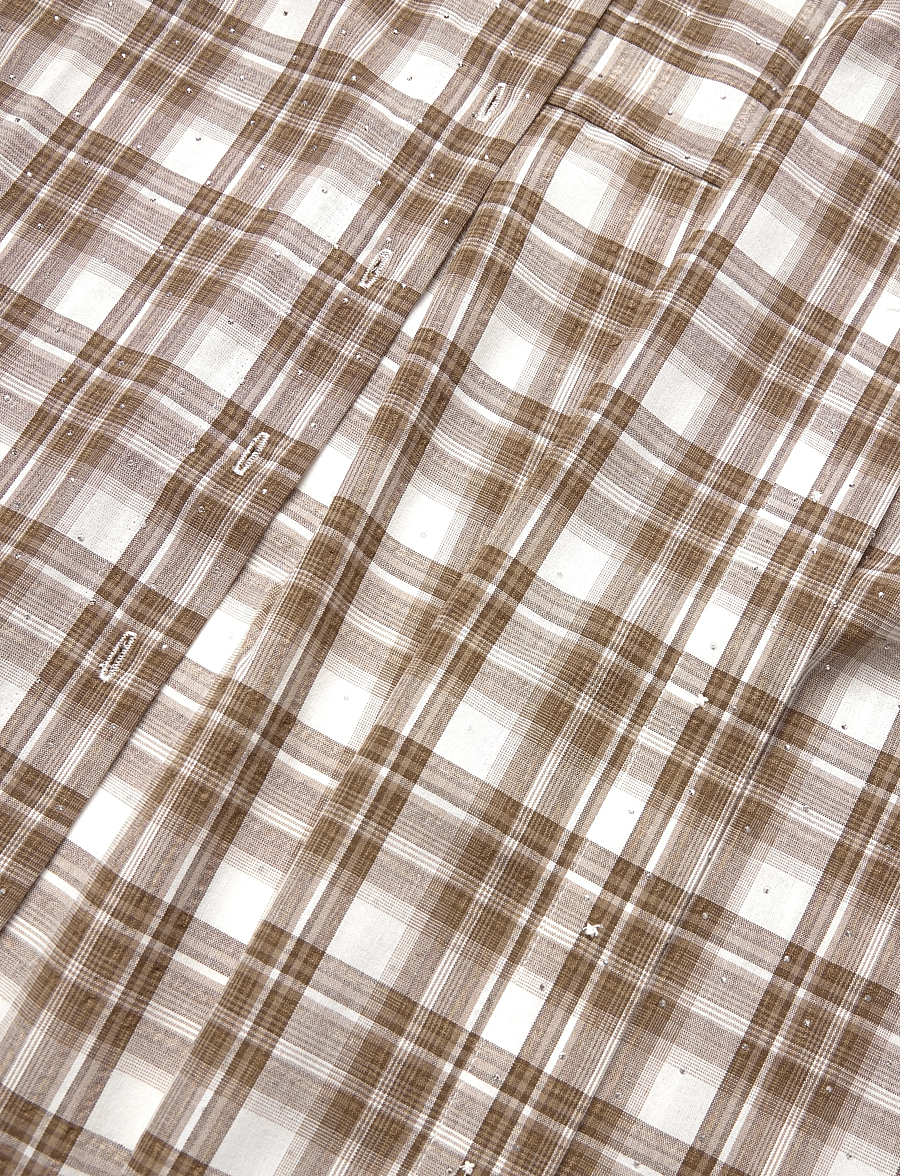 Fransa - FRCRINA SH 1 - långärmade skjortor - oxford-tan check - 3