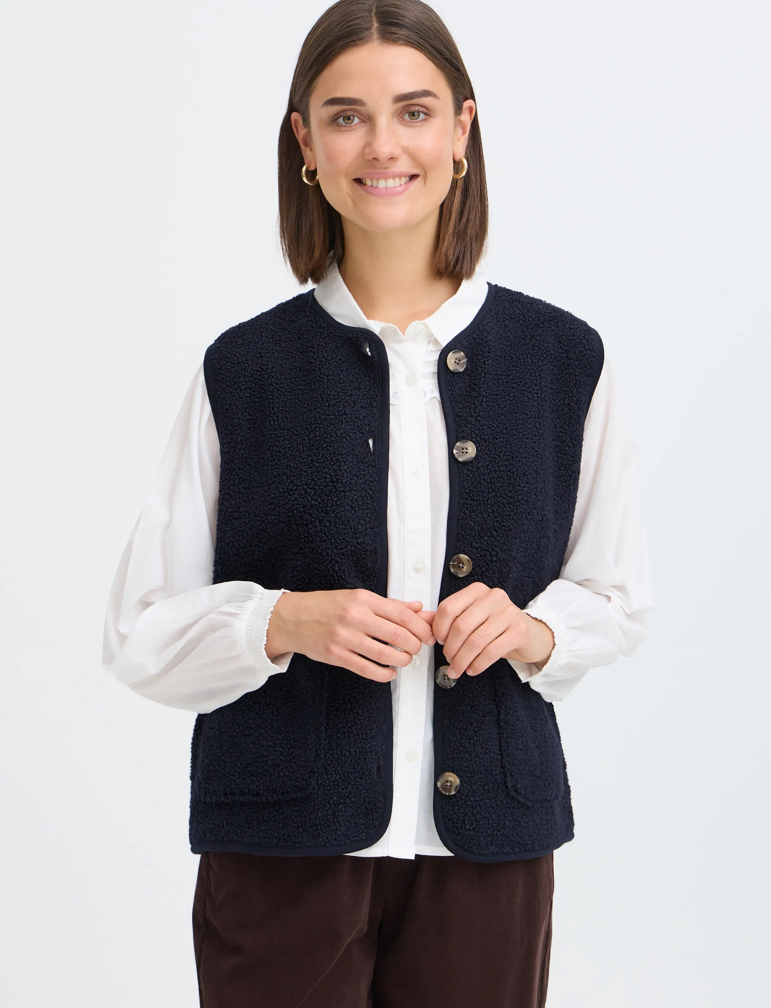Fransa - FRTENYA WA 1 - fleece- und teddy-westen - salute - 3