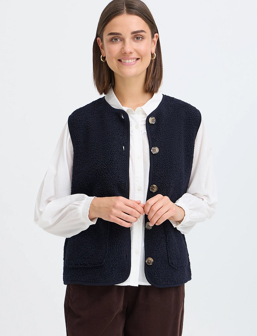 Fransa - FRTENYA WA 1 - fleece- und teddy-westen - salute - 3