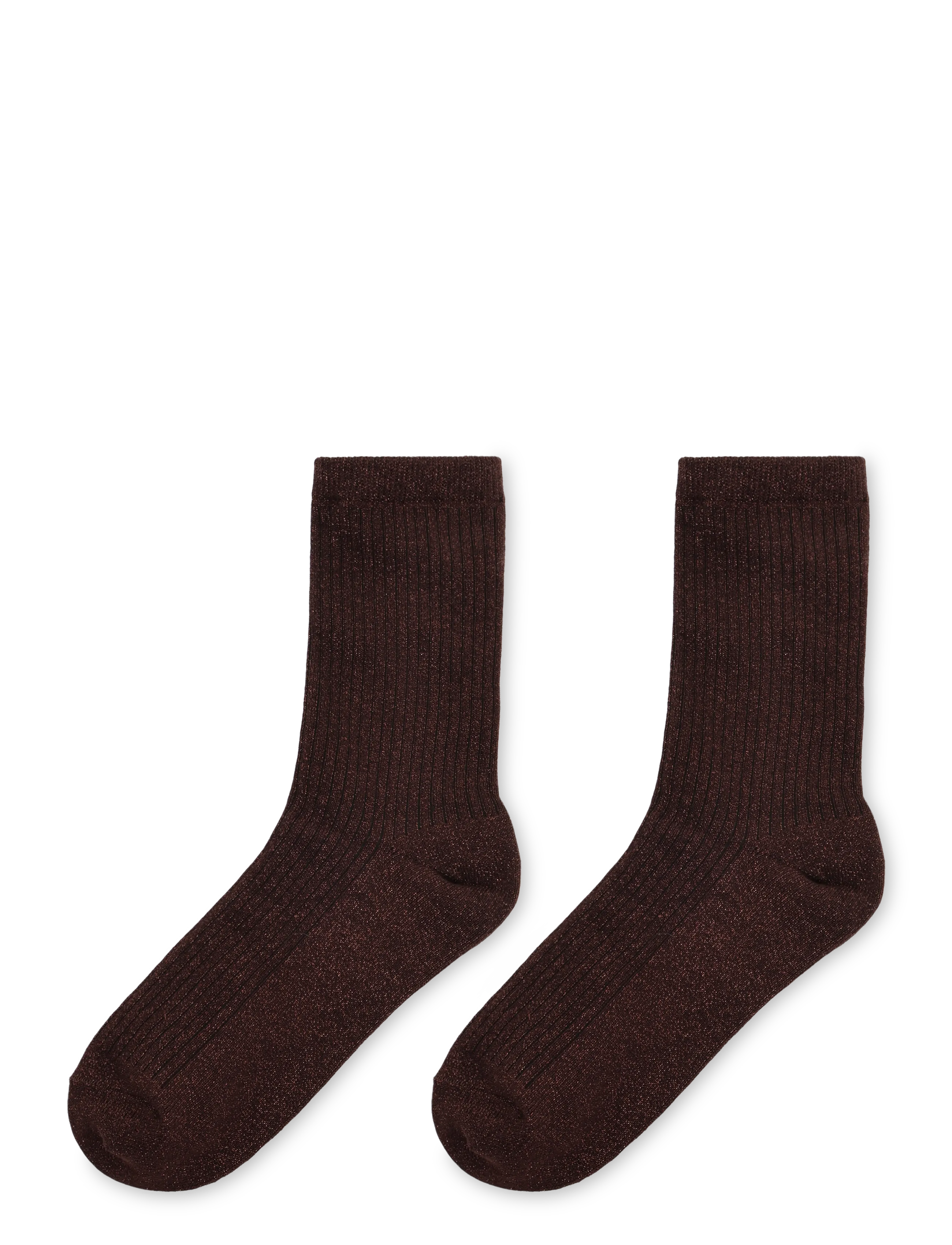 Fransa - FRLURA 1 SOCK 2-BOX - regular socks - hot fudge - 1