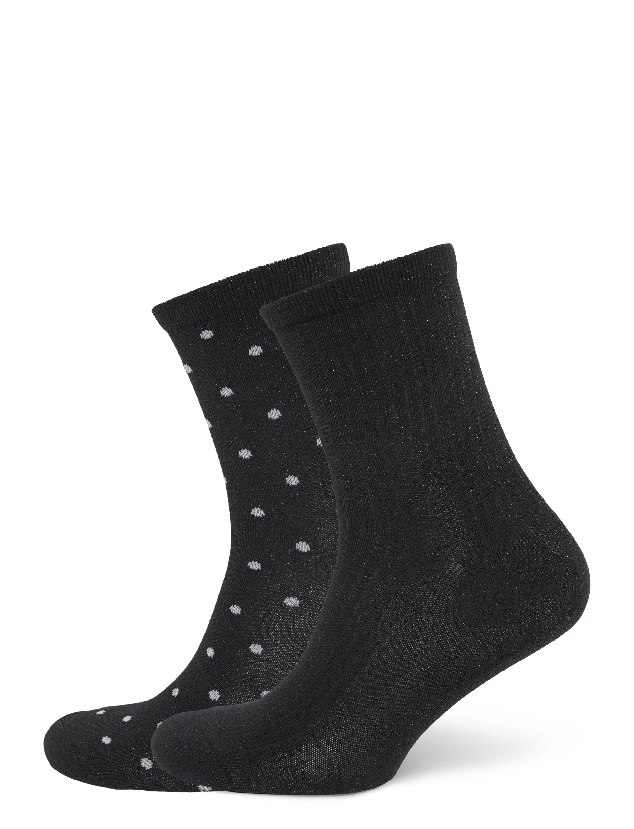 Fransa FRLURA 1 SOCK 2-BOX - Lange strømper - METEORITE / grey