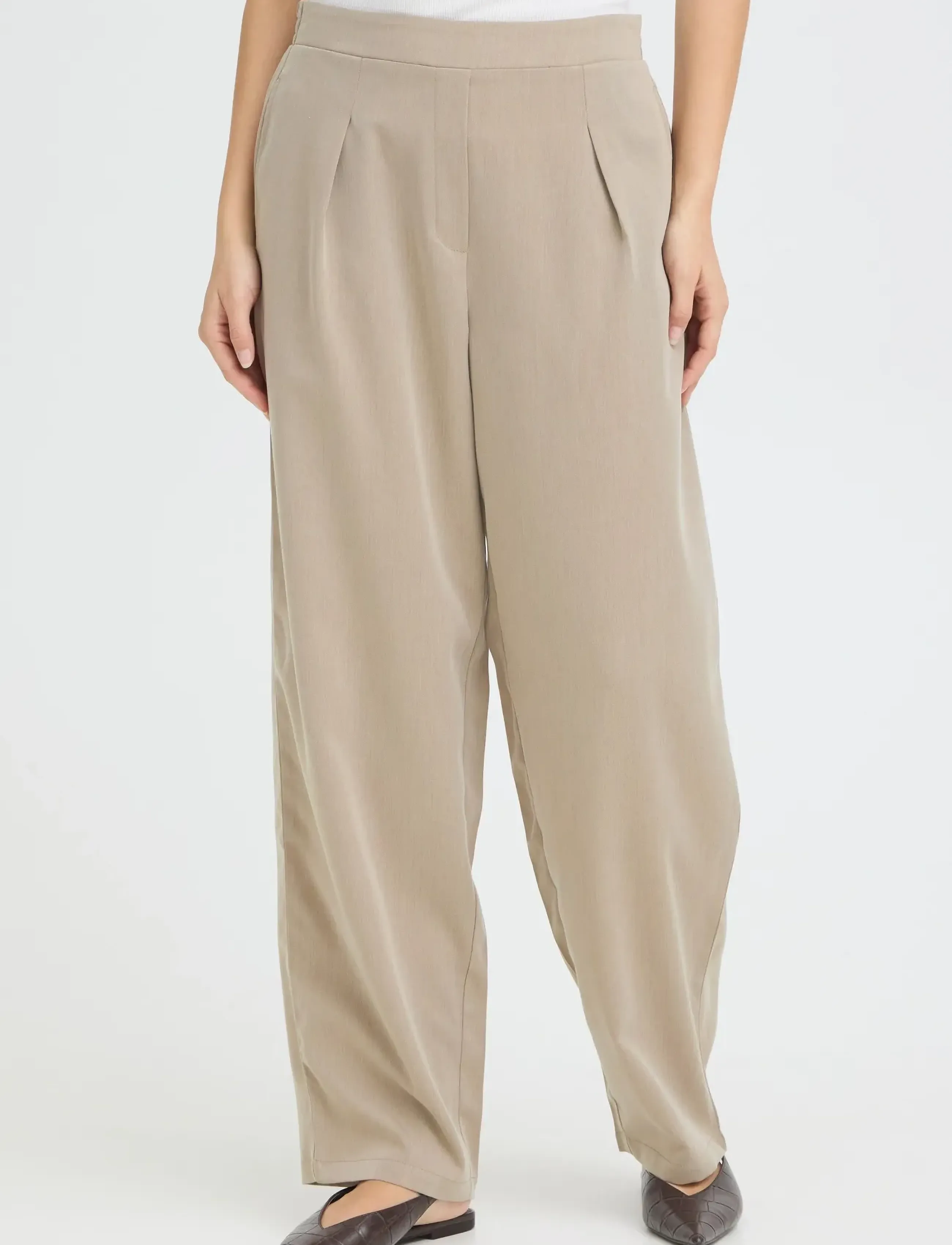 Fransa - FRNALIA PA 1 - hosen mit weitem bein - mountain trail melange - 3