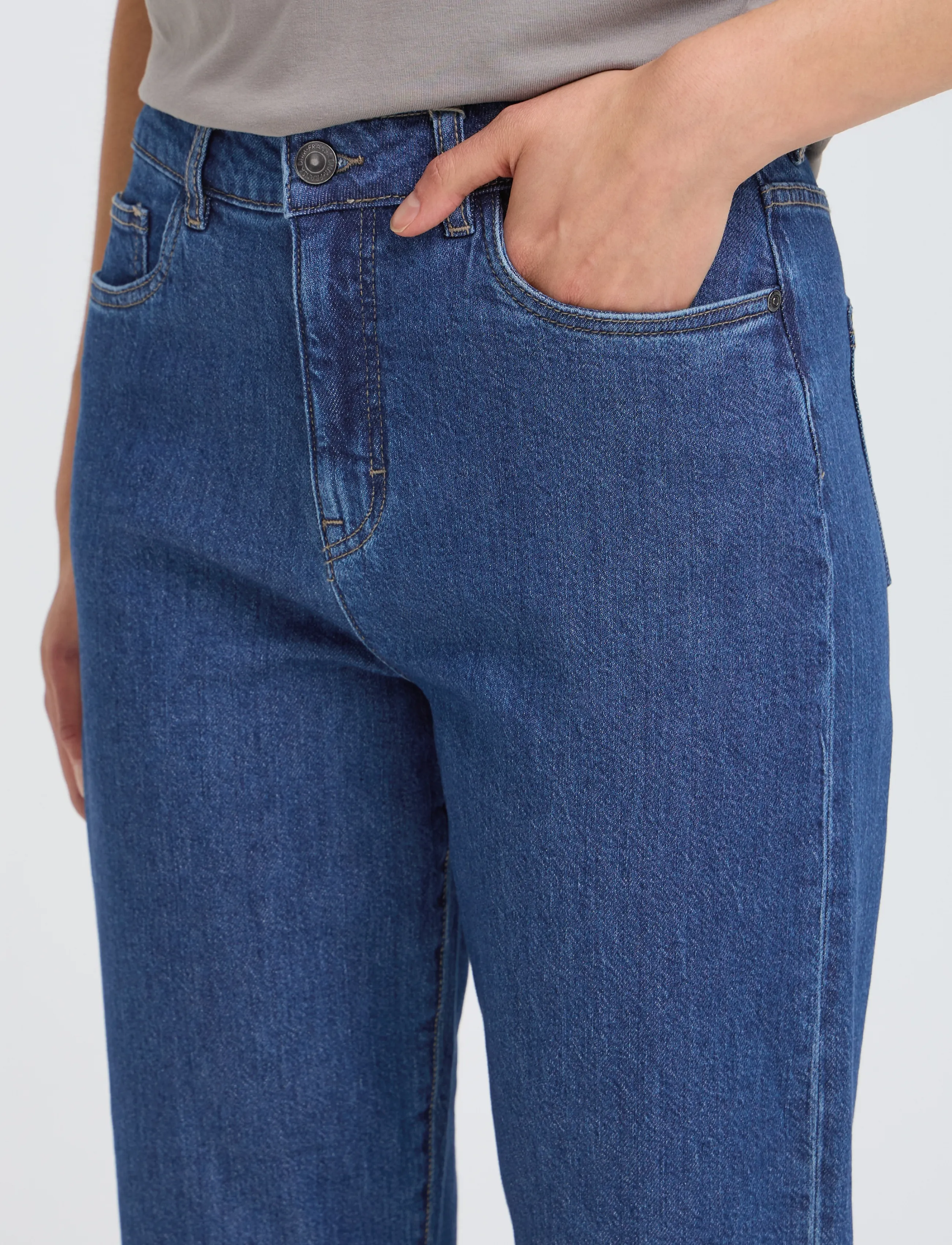 Fransa - FRCELINA MOLLY JE 4 - mid blue denim - 5