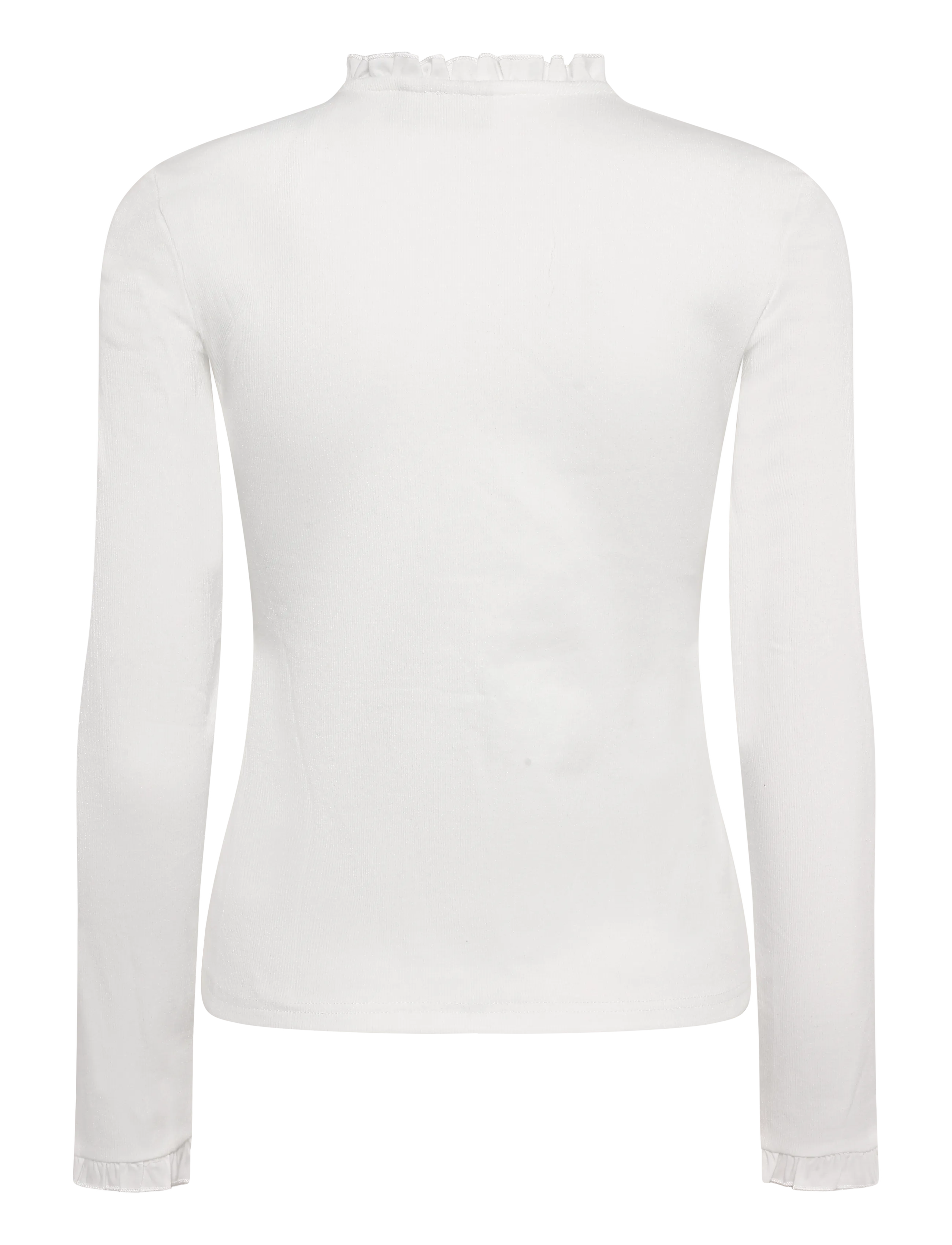 Fransa - FRNATHALIA TEE 1 - langärmlige tops - blanc de blanc - 1