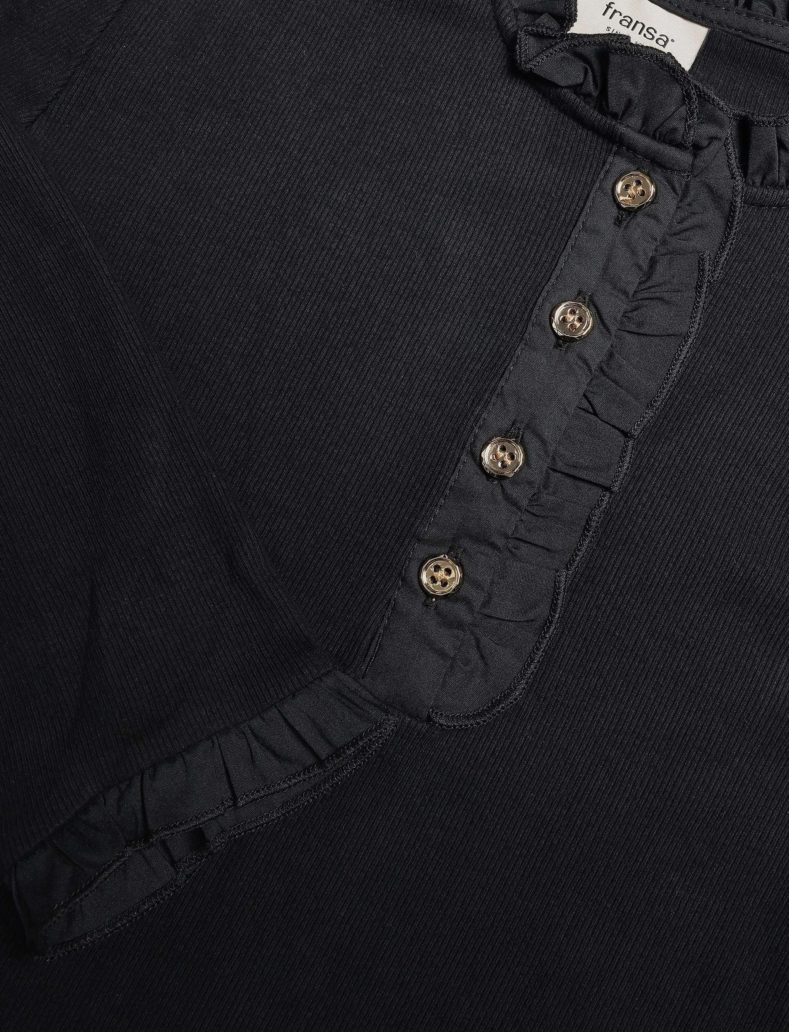 Fransa - FRNATHALIA TEE 1 - langärmlige tops - meteorite - 2