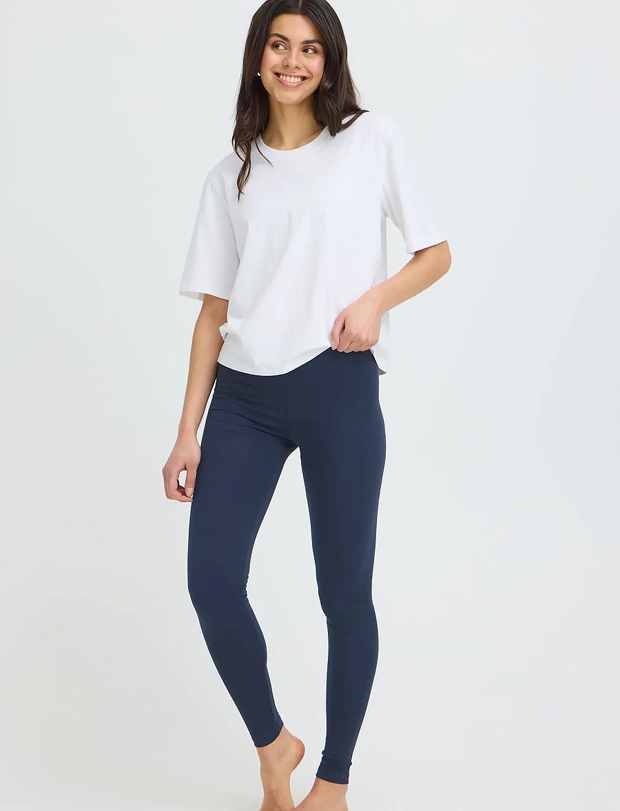 Fransa - Kokos 1 Leggings - retuusid - dark peacoat - 0
