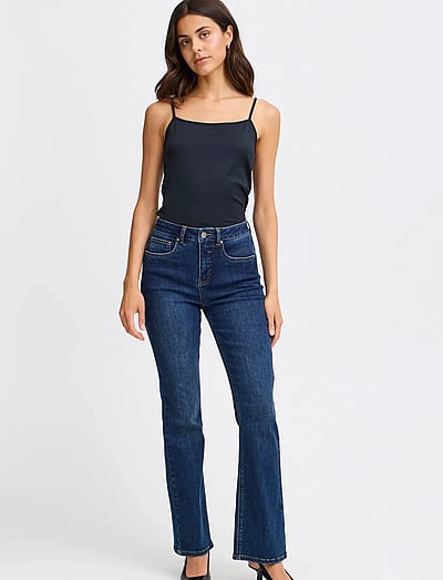 Fransa FRKRASK 1 TOP - Varrukateta topid - DARK PEACOAT / navy