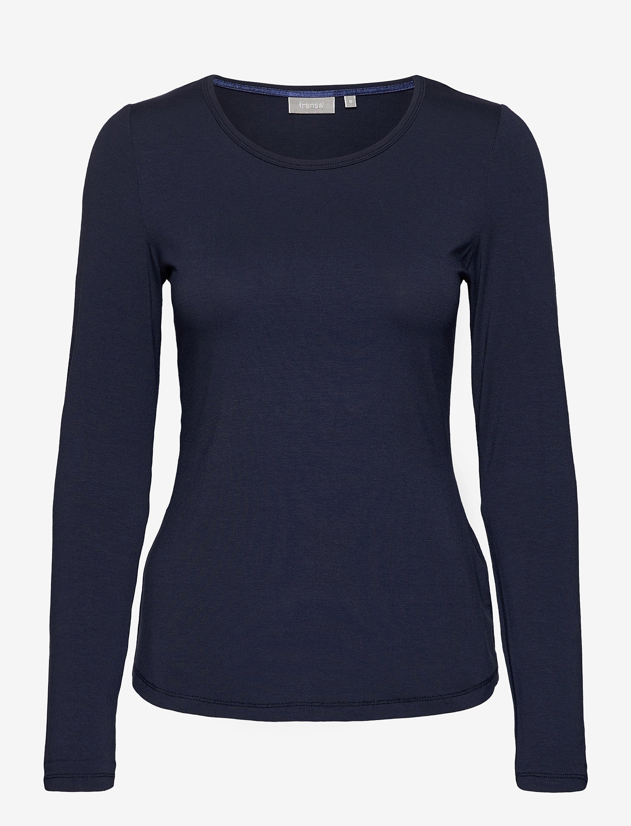 Fransa - FRKasic 1 Tshirt - långärmade toppar - dark peacoat - 0