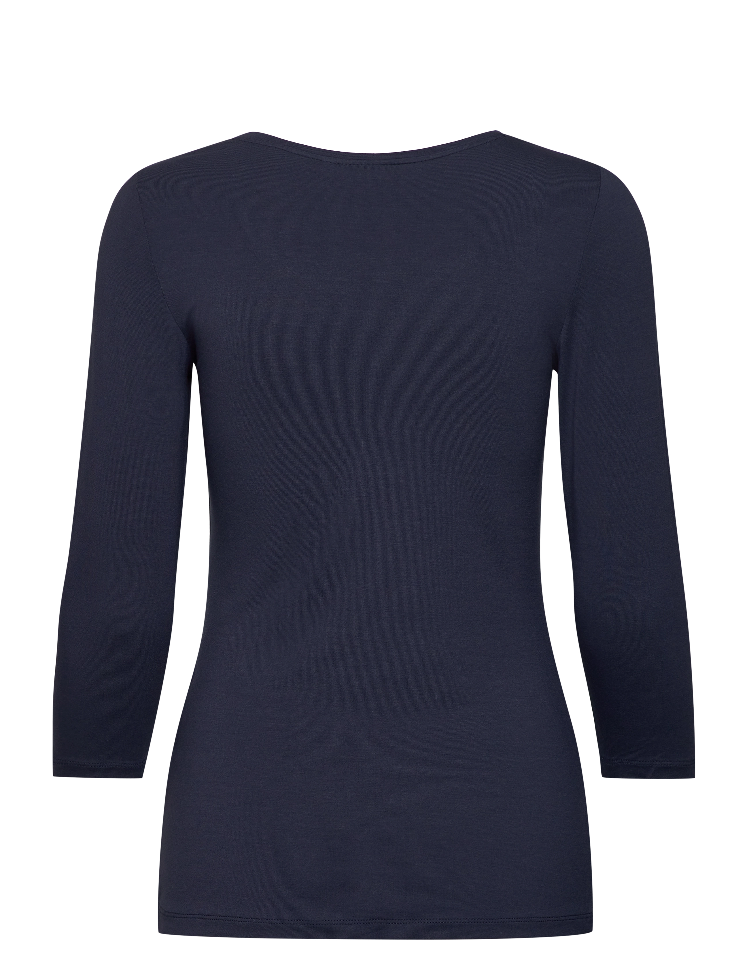 Fransa - Kiksen 2 Tshirt - long-sleeved tops - (noos) dark peacoat - 1