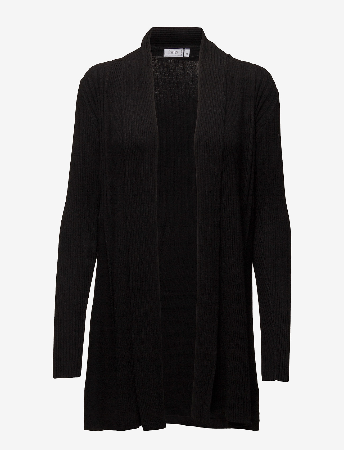 Fransa Zubasic 61 Cardigan - Clothing - BLACK / black