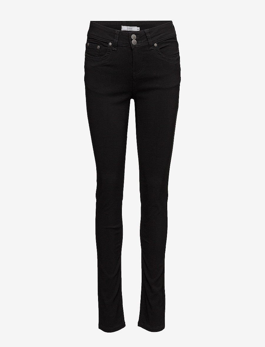 Fransa - FRZALIN TOKYO 1 PANT - kitsa säärega püksid - black - 1
