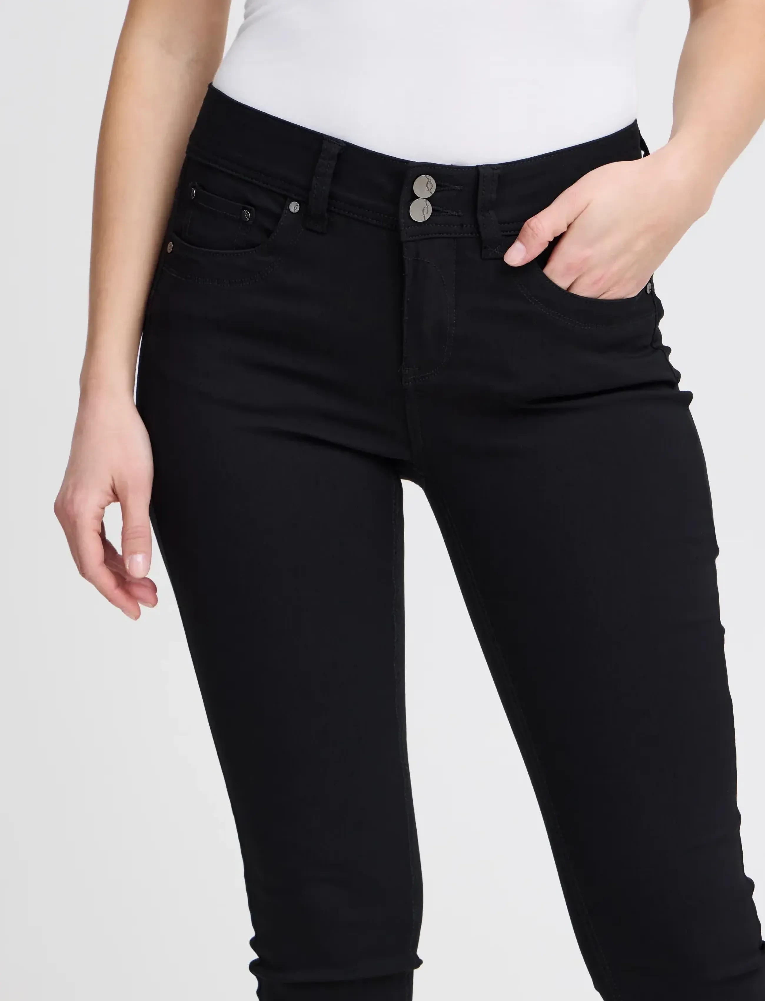 Fransa - FRZALIN TOKYO 1 Pant - laveste priser - black - 5