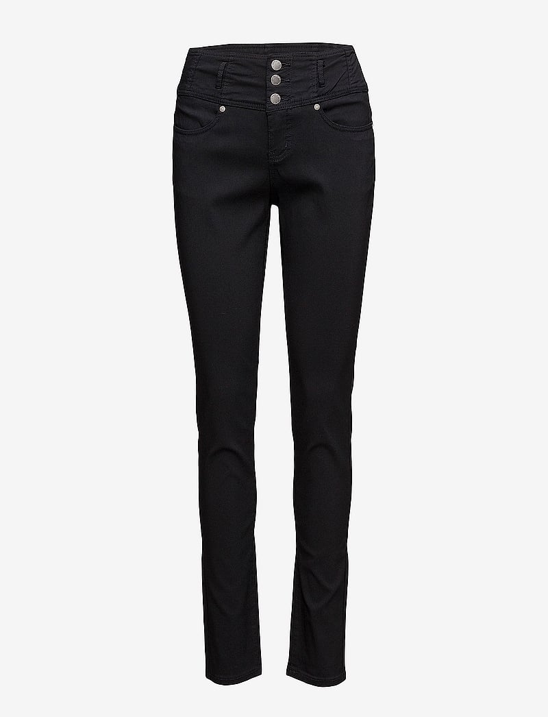 Fransa - FRZALIN HANOI 2 PANT - bukser med smalle ben - black - 1