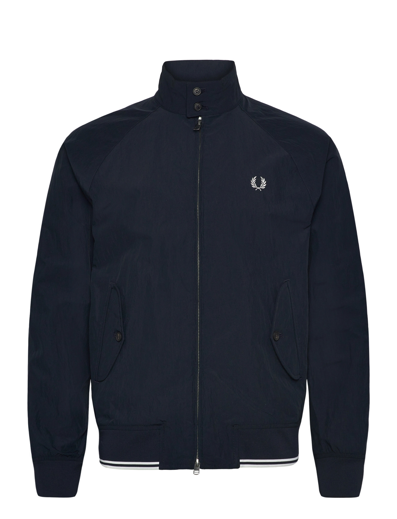 Fred Perry Crinkle Harrington Jkt - Blue - S 2