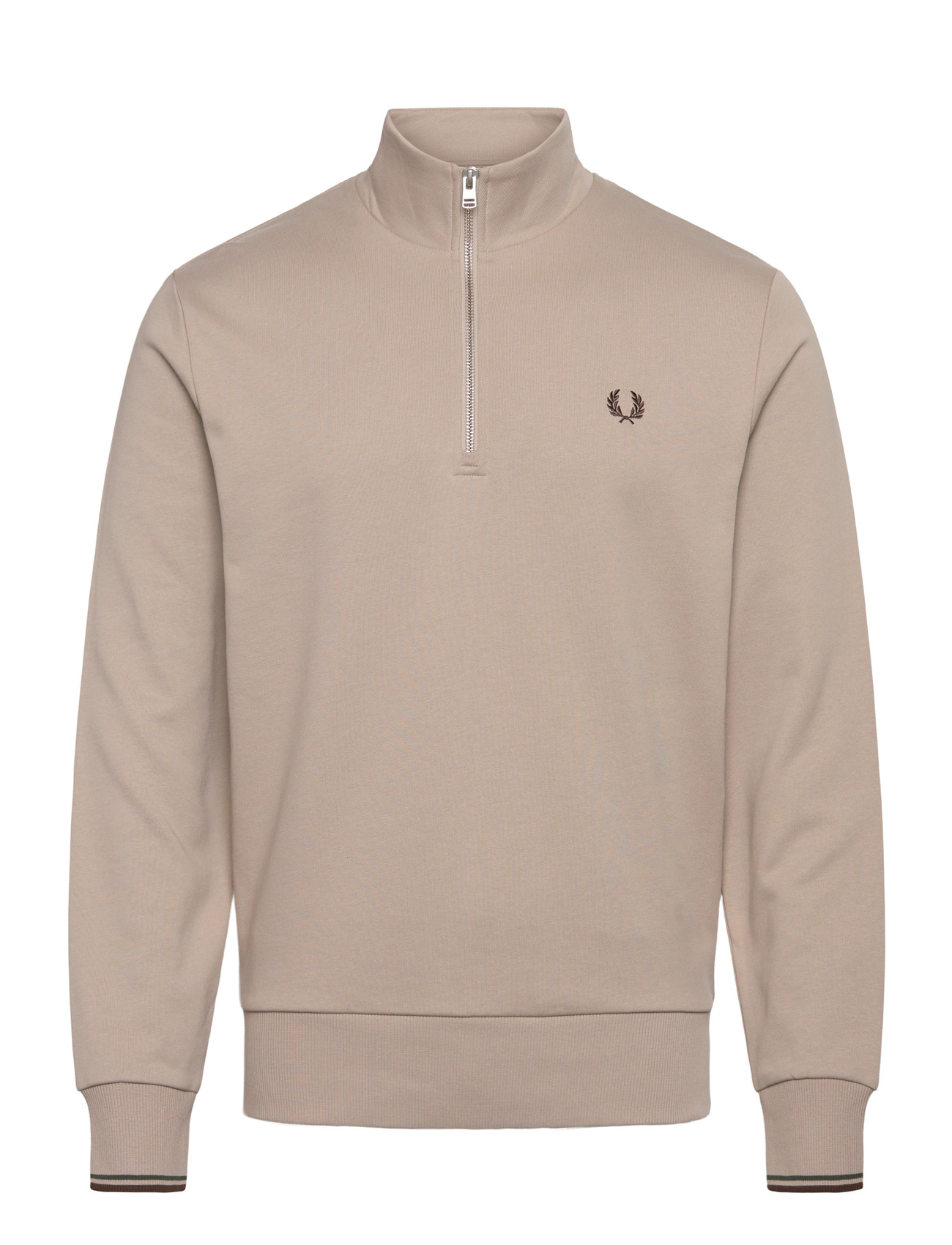 Fred Perry Half Zip Sweatshirt - - XS 1