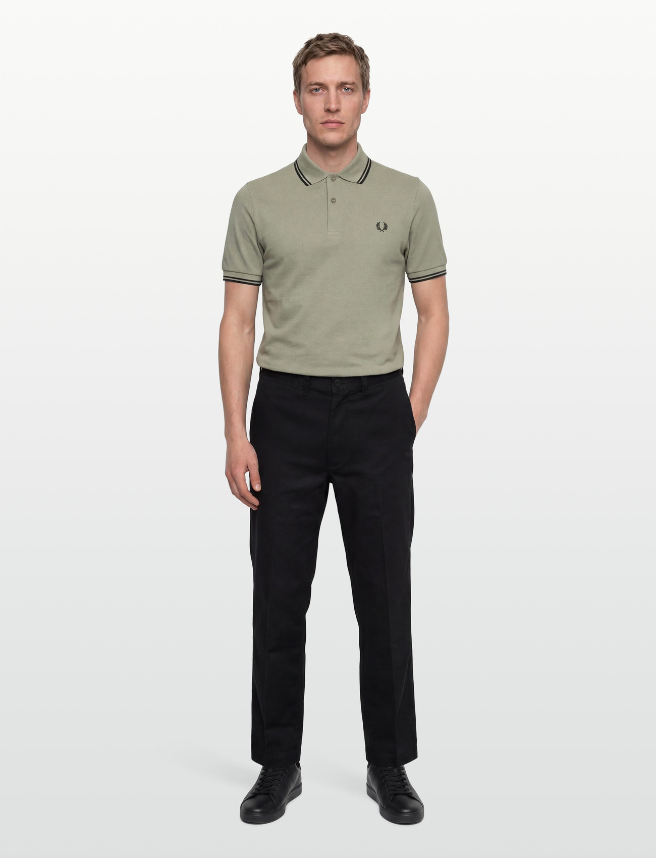 Fred Perry The Twin Tipped Fp Shirt - - XS 1