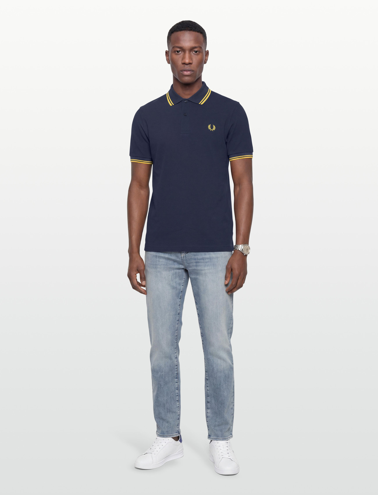 Fred Perry The Twin Tipped Fp Shirt - - XS 2