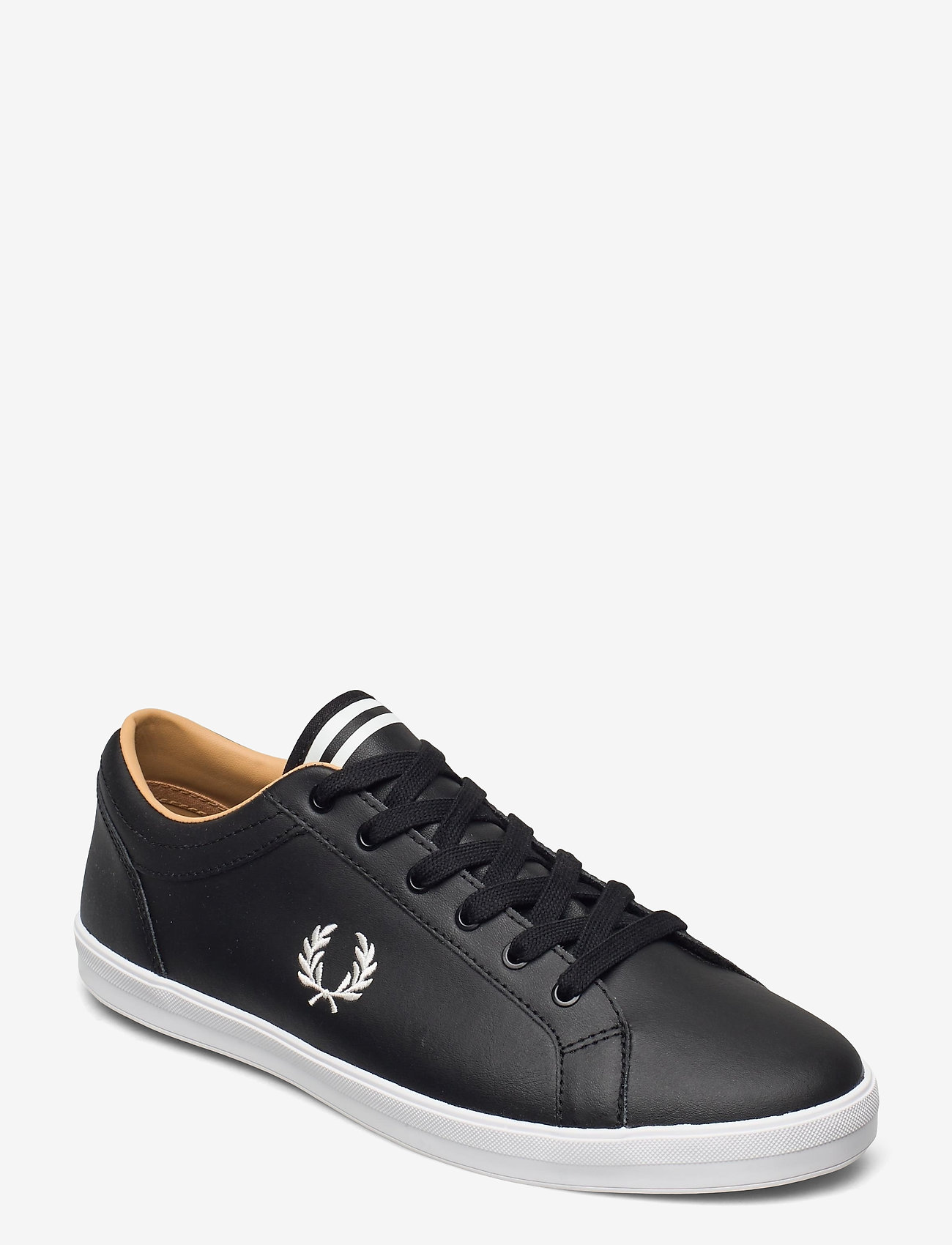 Fred Perry - BASELINE LEATHER - black - 0