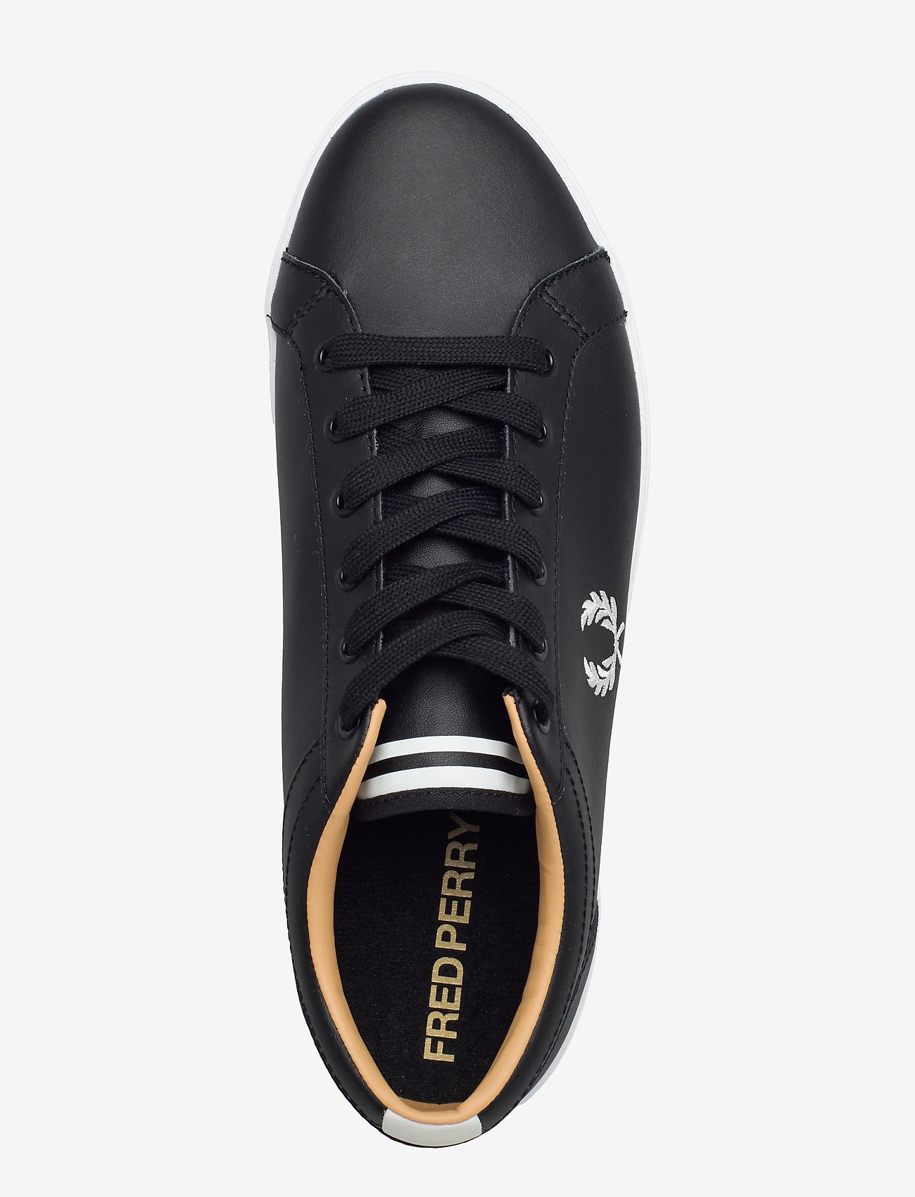 Fred Perry - BASELINE LEATHER - black - 3