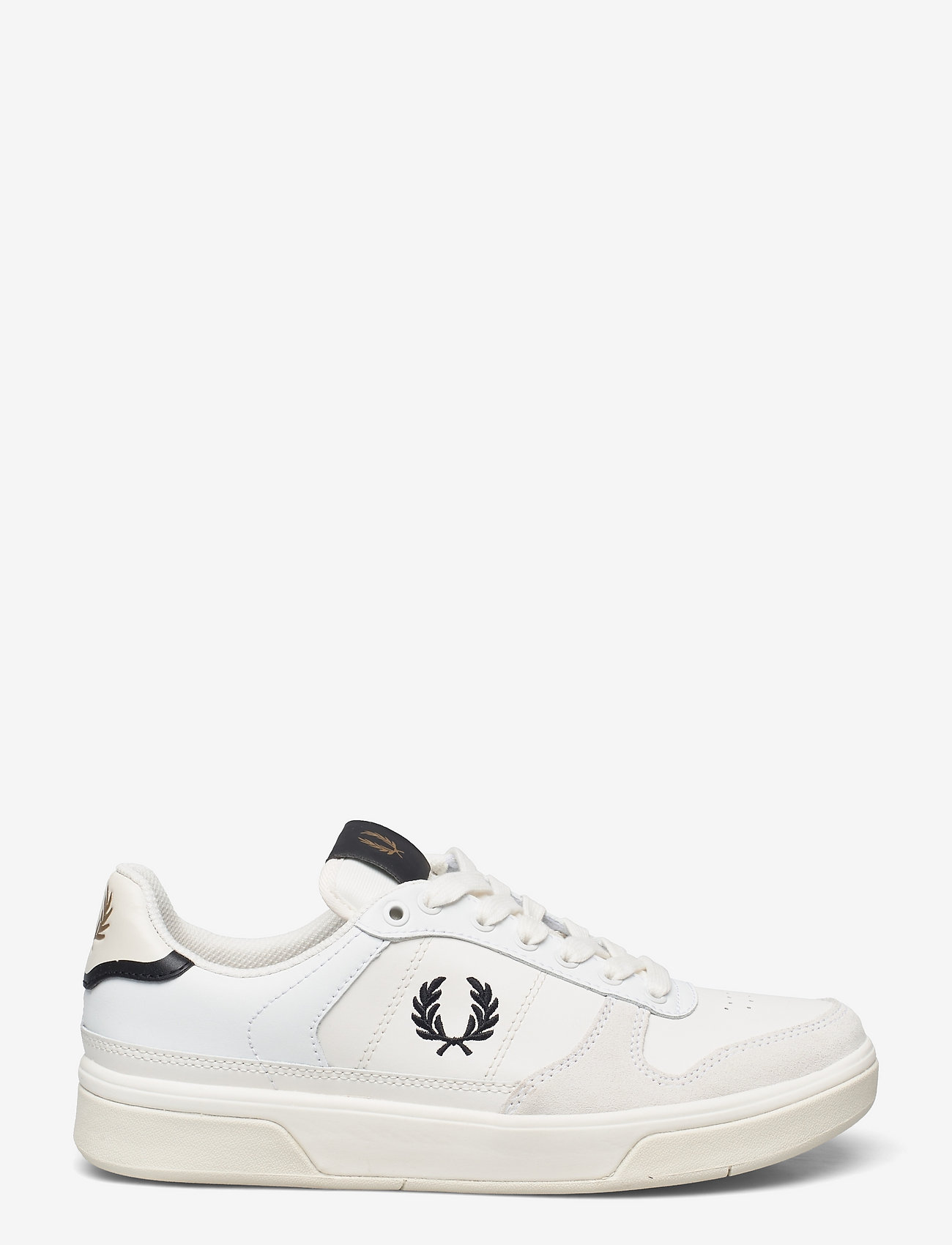 Fred Perry - B300 LEATHER - snow white - 1