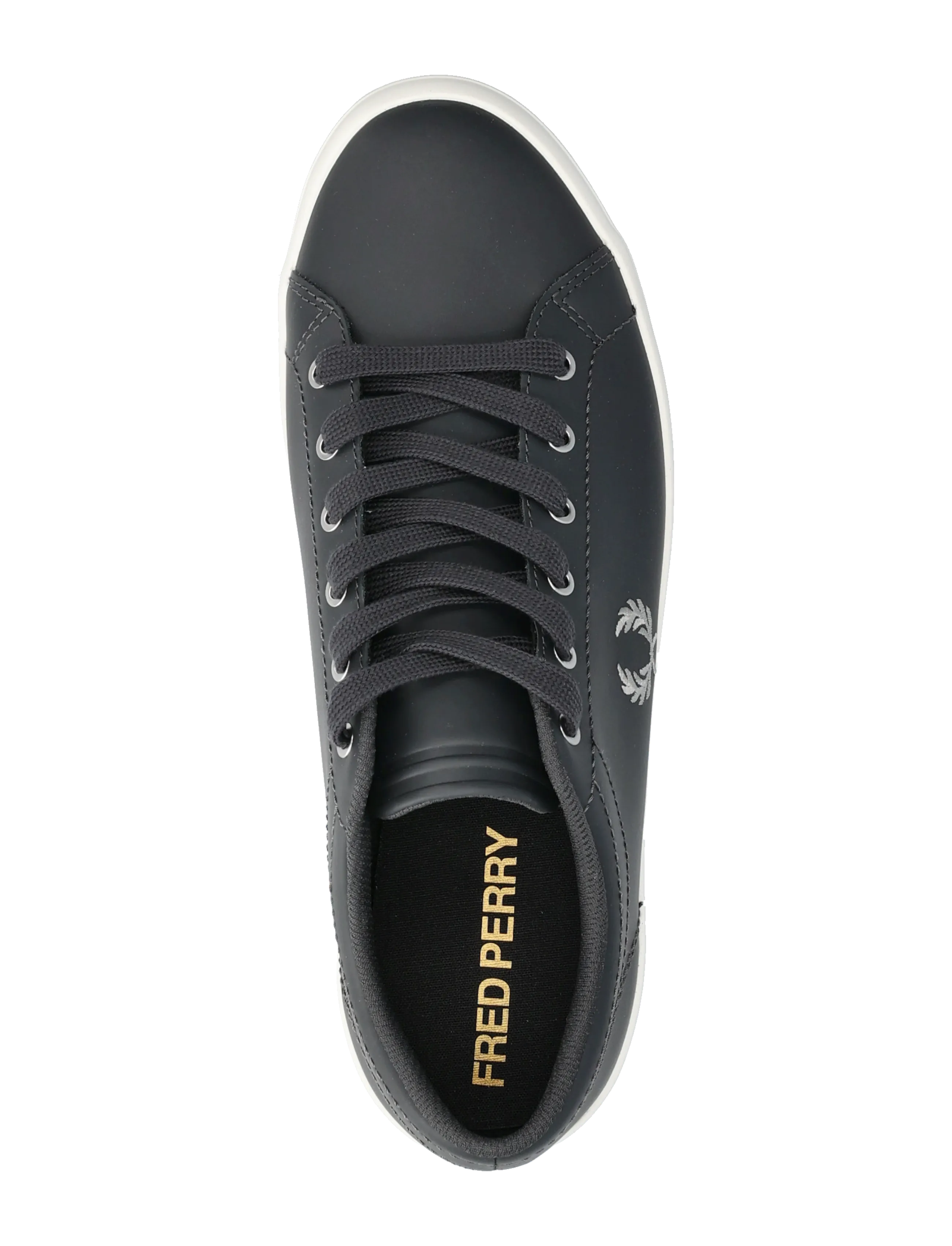 Fred Perry - BASELINE LEATHER - matalavartiset tennarit - anchor grey - 3