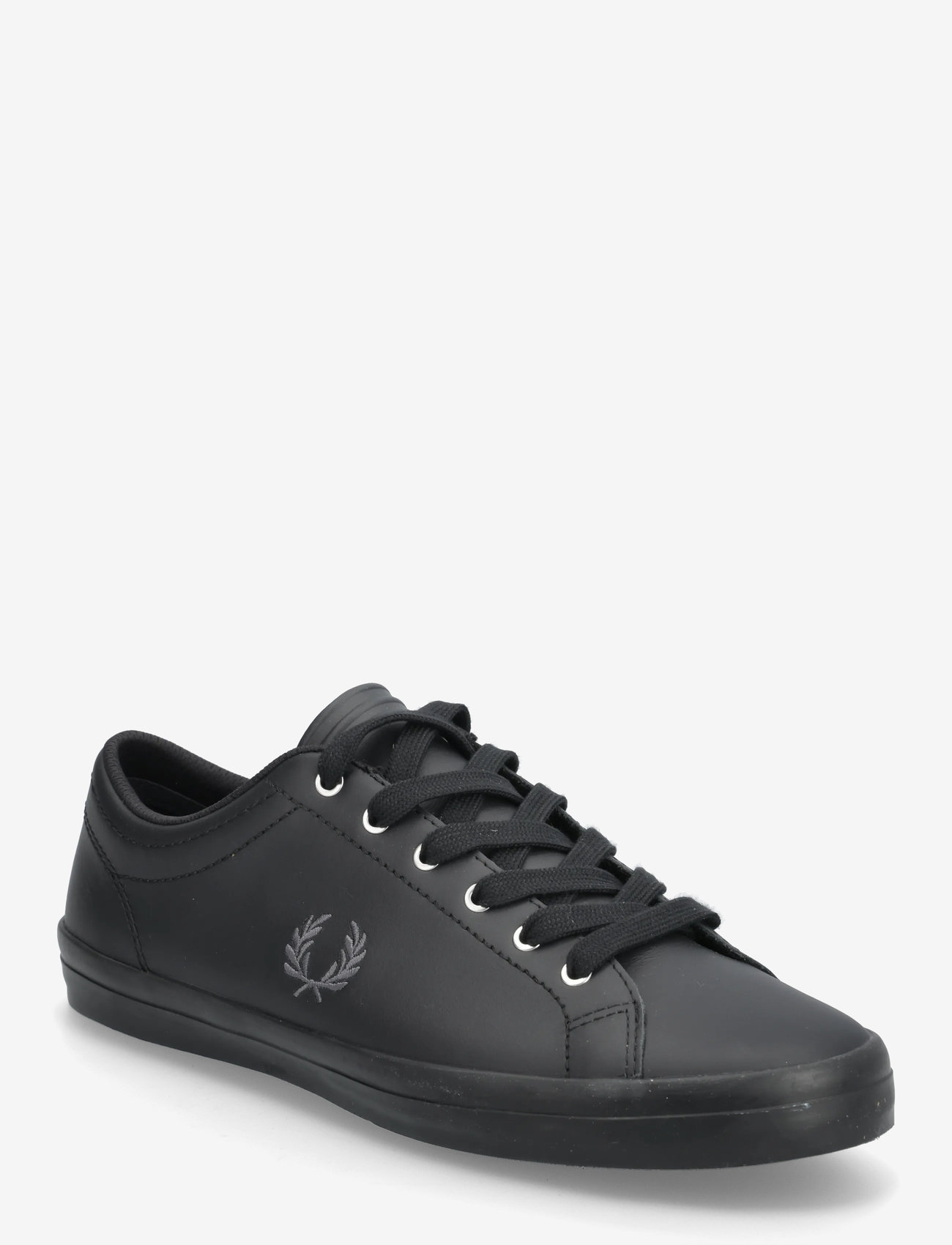 Fred Perry - BASELINE LEATHER - låga sneakers - black - 0