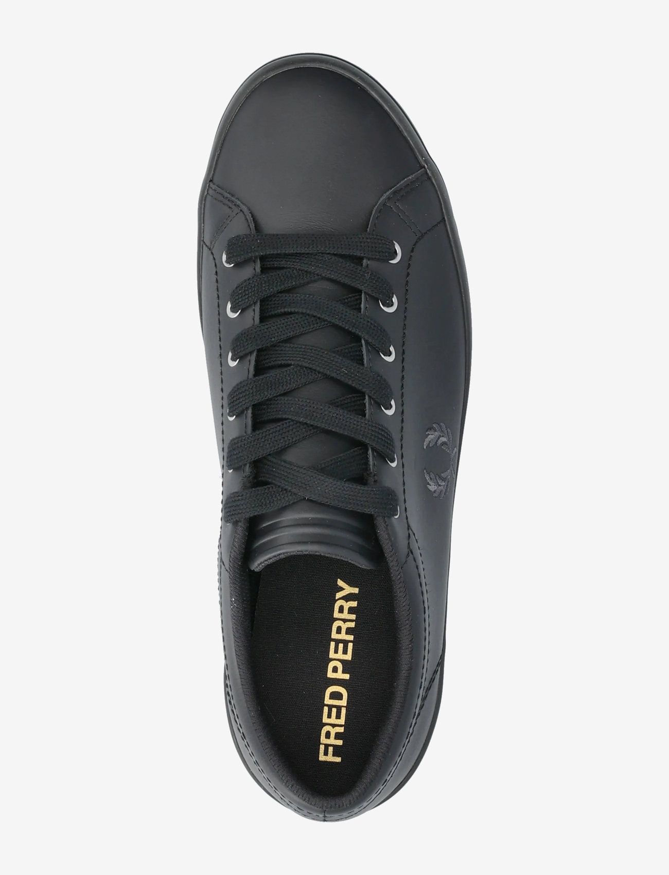Fred Perry - BASELINE LEATHER - låga sneakers - black - 3